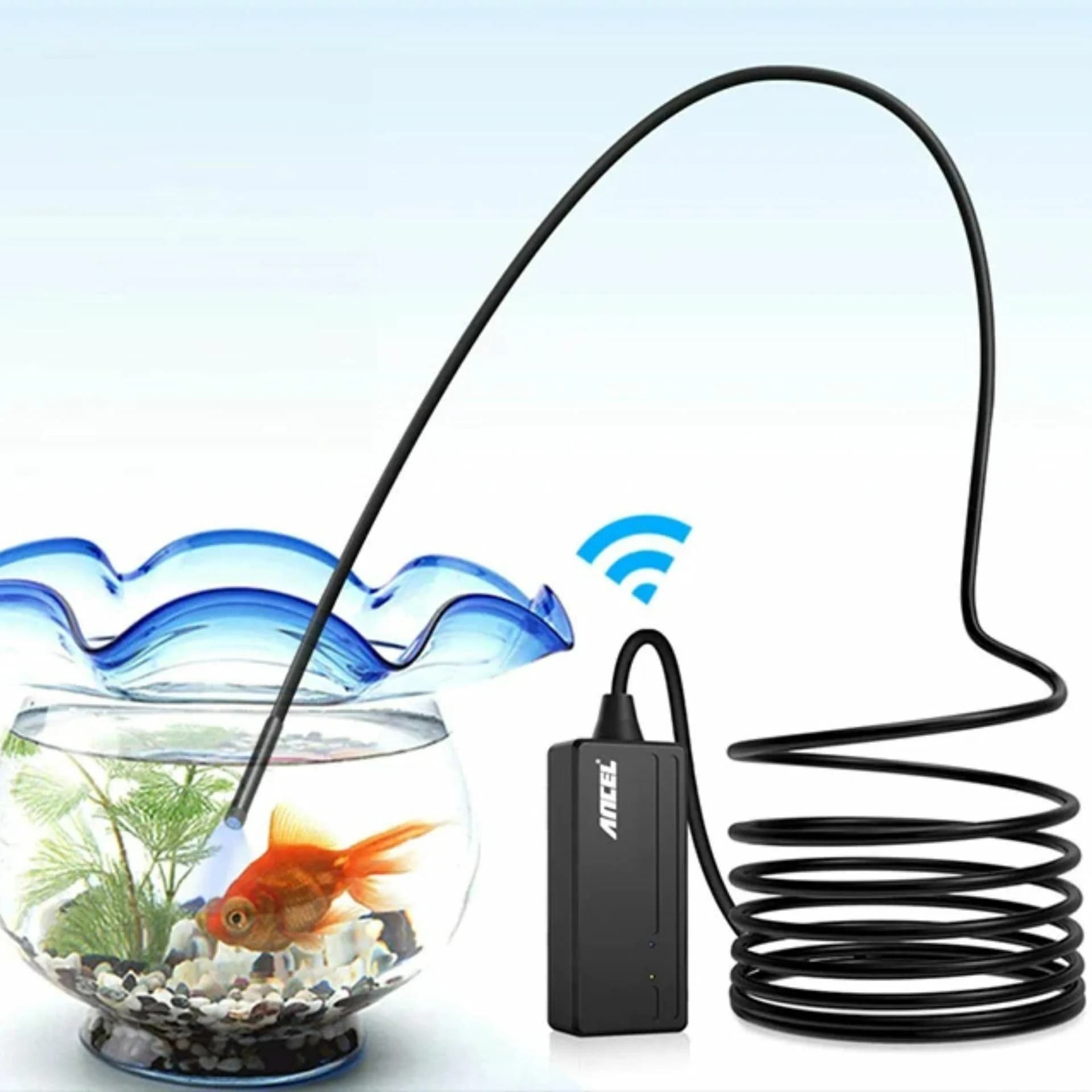 ANCEL Ancel endoskopska inšpekcijska kamera 5m kabel WiFi W655 Kamere
