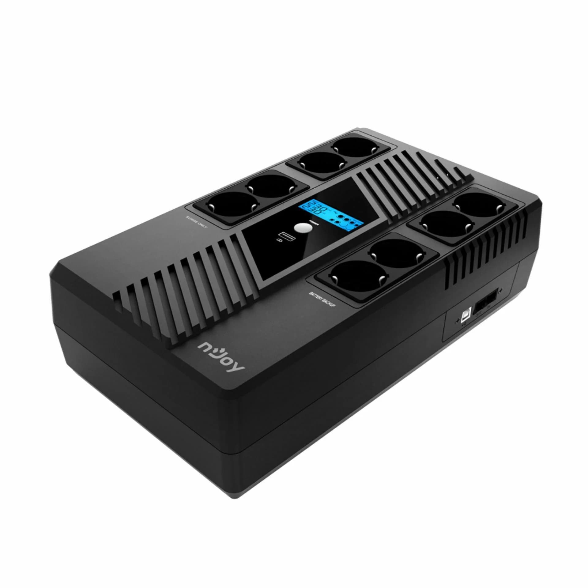 nJoy nJoy UPS  800VA Line-Interactive namizni Token 800 Brezprekinitveno napajanje (UPS)