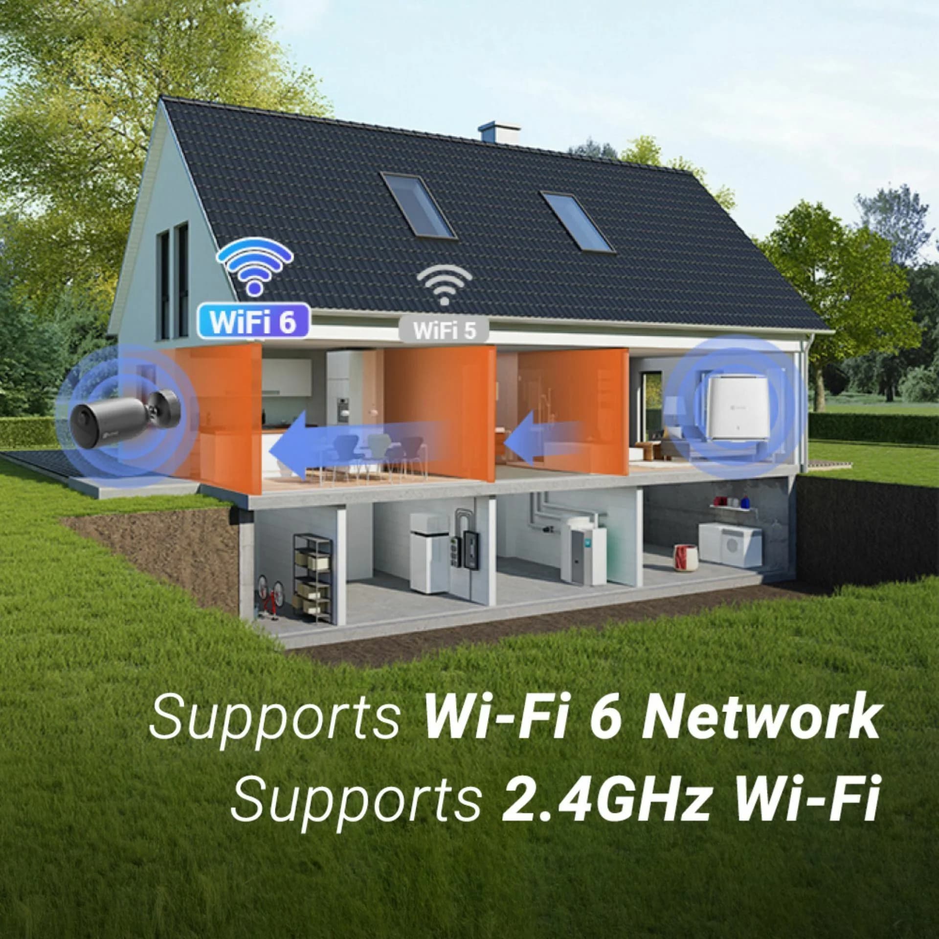 EZVIZ EZVIZ kamera 3.0MP brezžična EB3 kit + solarni panel Kamere