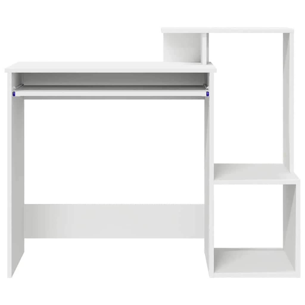 Miza Bela Inženirski les 106 x 41 x 88.5 cm - slika 6