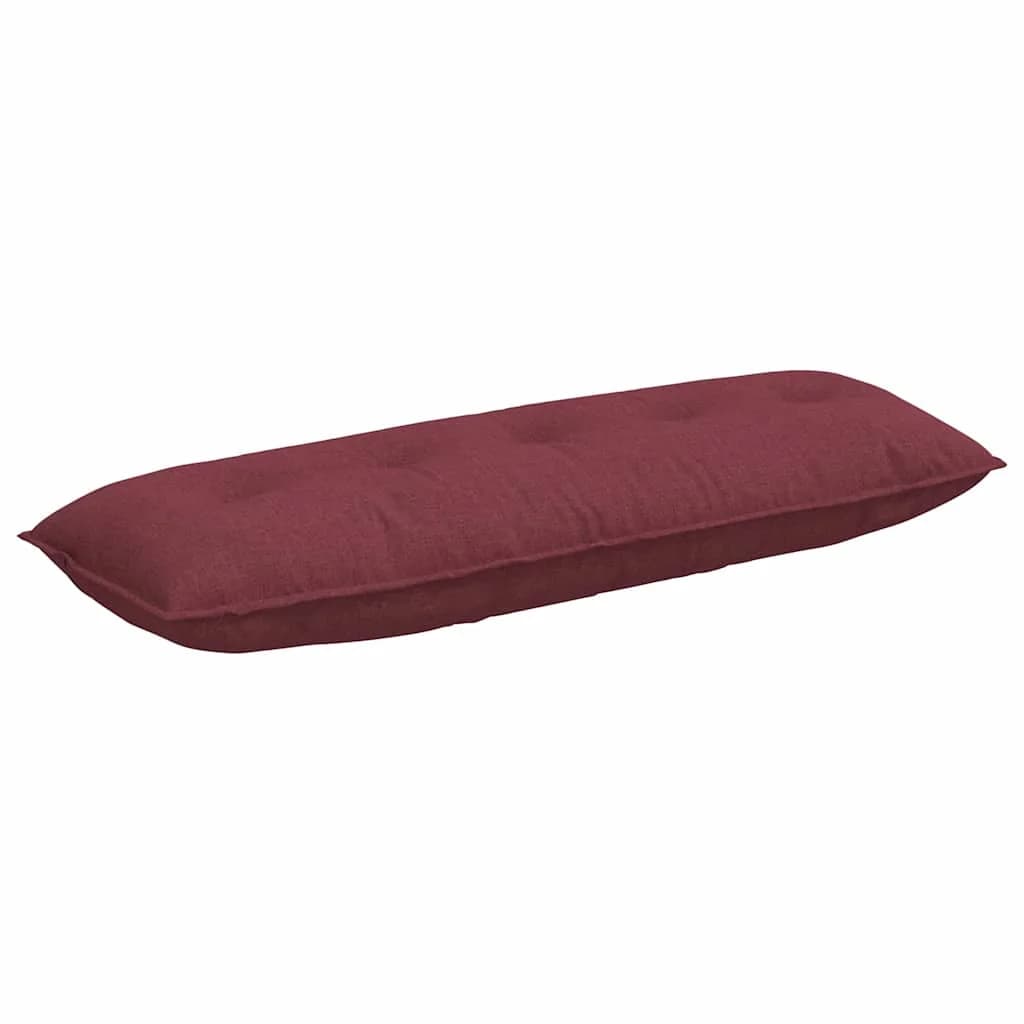 Poglavni vzglavnik Vinorodna rdeča 140 x 19 x 50 cm blago - slika 2