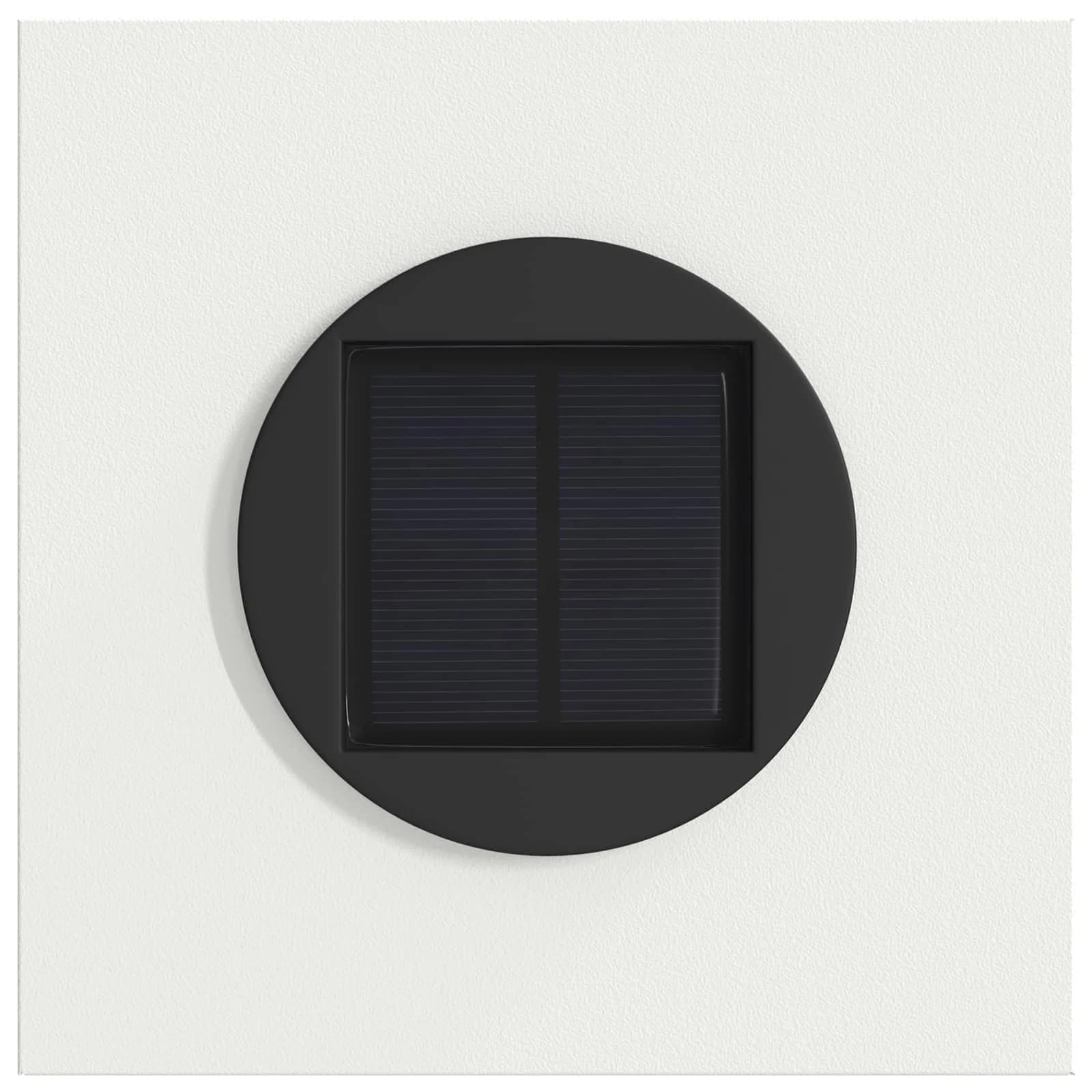 Solarno LED svetilo za pot 2 kos Toplo bela 18 x 18 x 80 cm - slika 7