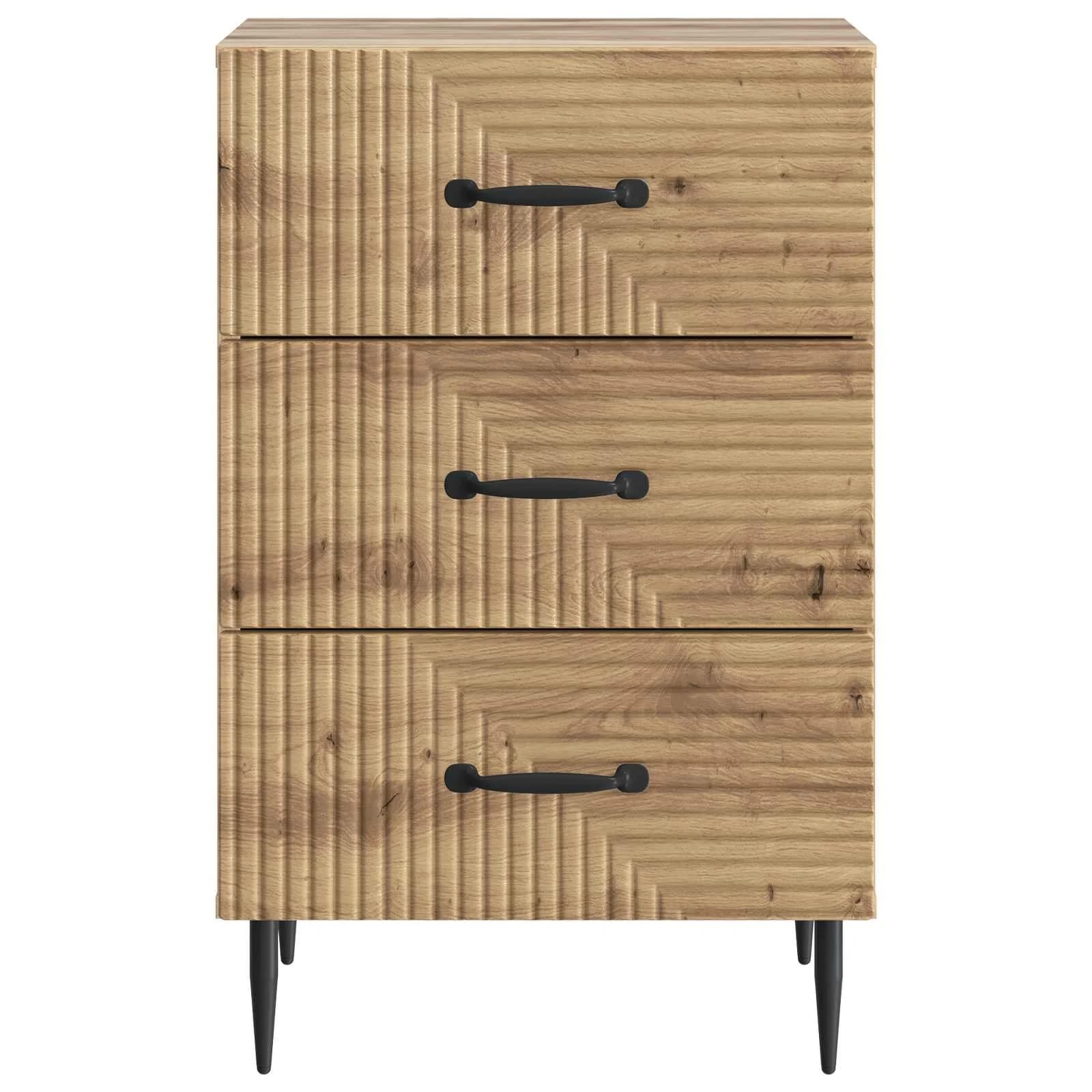 Nočna omarica Artisan hrast 43 x 41 x 66,5 cm Inženirski les - slika 5