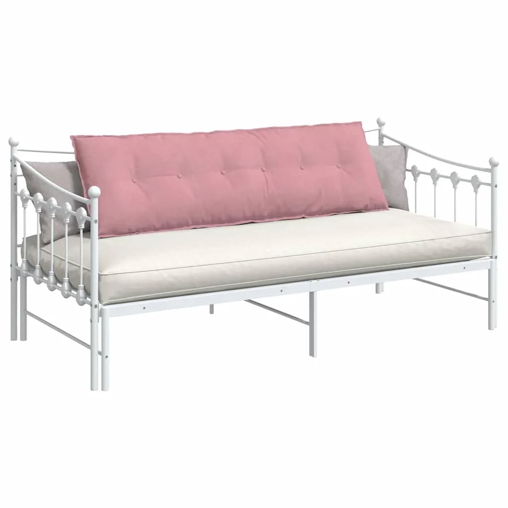 Poglavni vzglavnik Roza 160 x 50 cm Žametna tkanina - slika 3