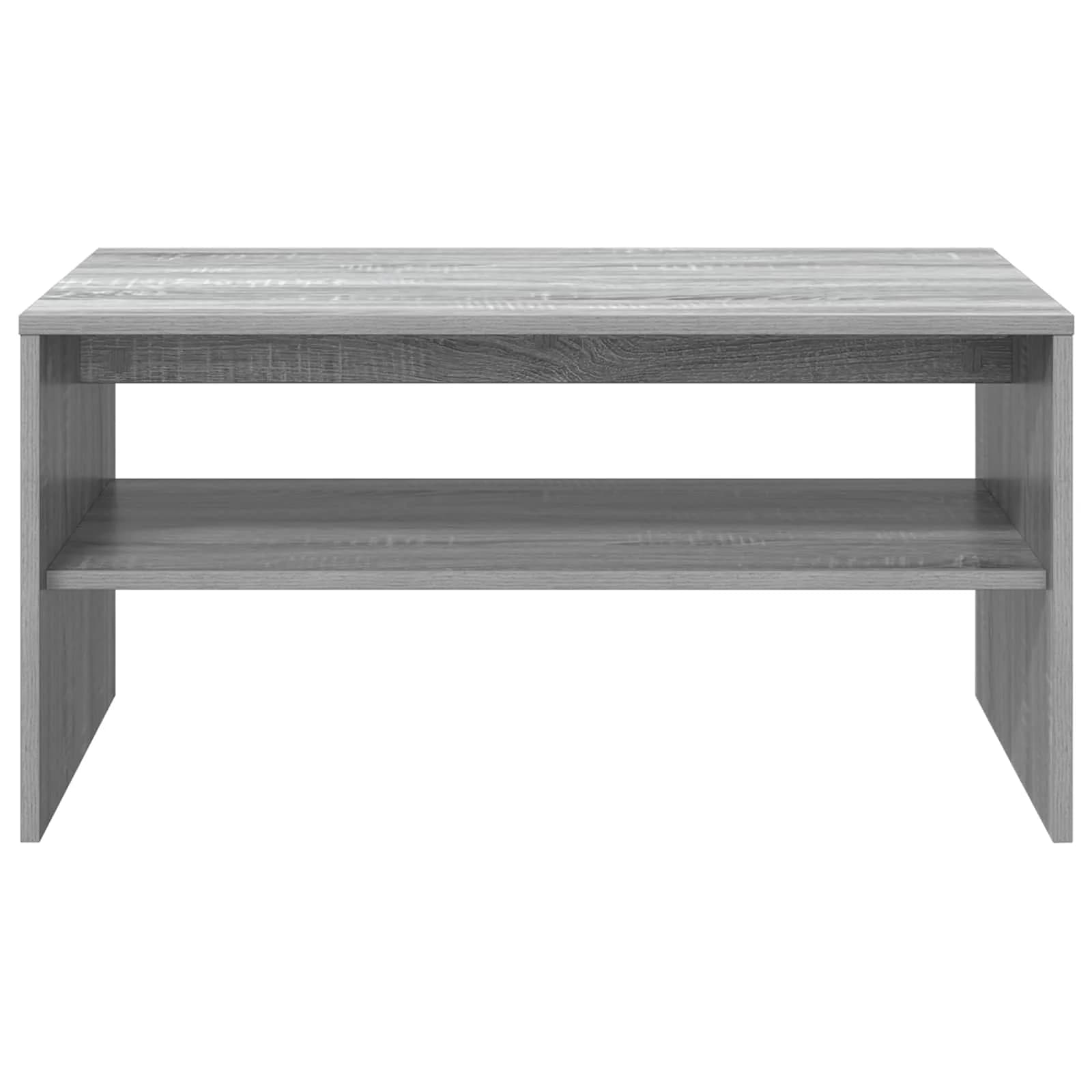 Klubska miza Siva Sonoma 80 x 50 x 40 cm Inženirski les - slika 5