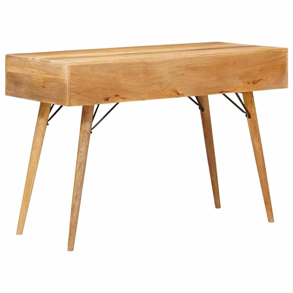 Pisalna miza Rjava 110 x 55 x 76 cm Masiven les manga - slika 8