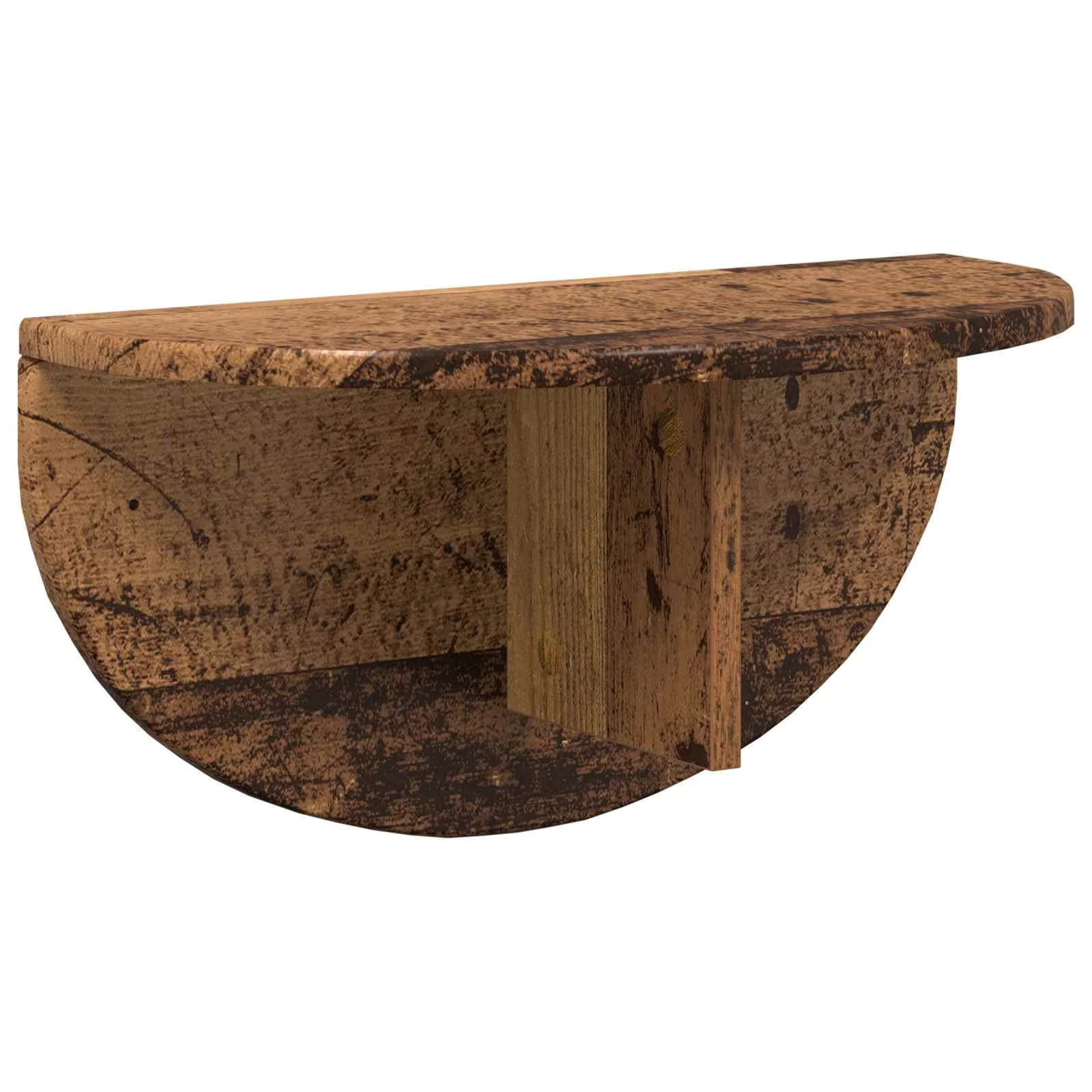 Stenska polica Montaža za steno 2 kos Star les 48 x 24 x 24 cm - slika 5