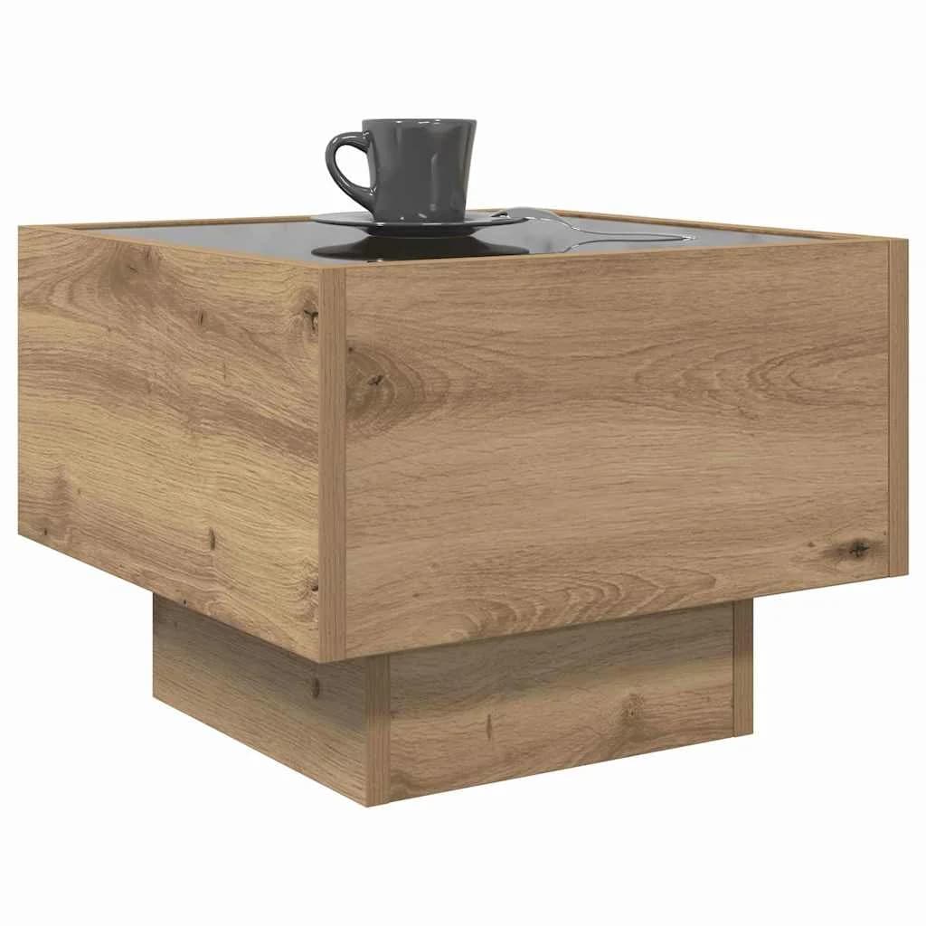 Klubska miza artisan hrast 40 x 40 x 30 cm - slika 3