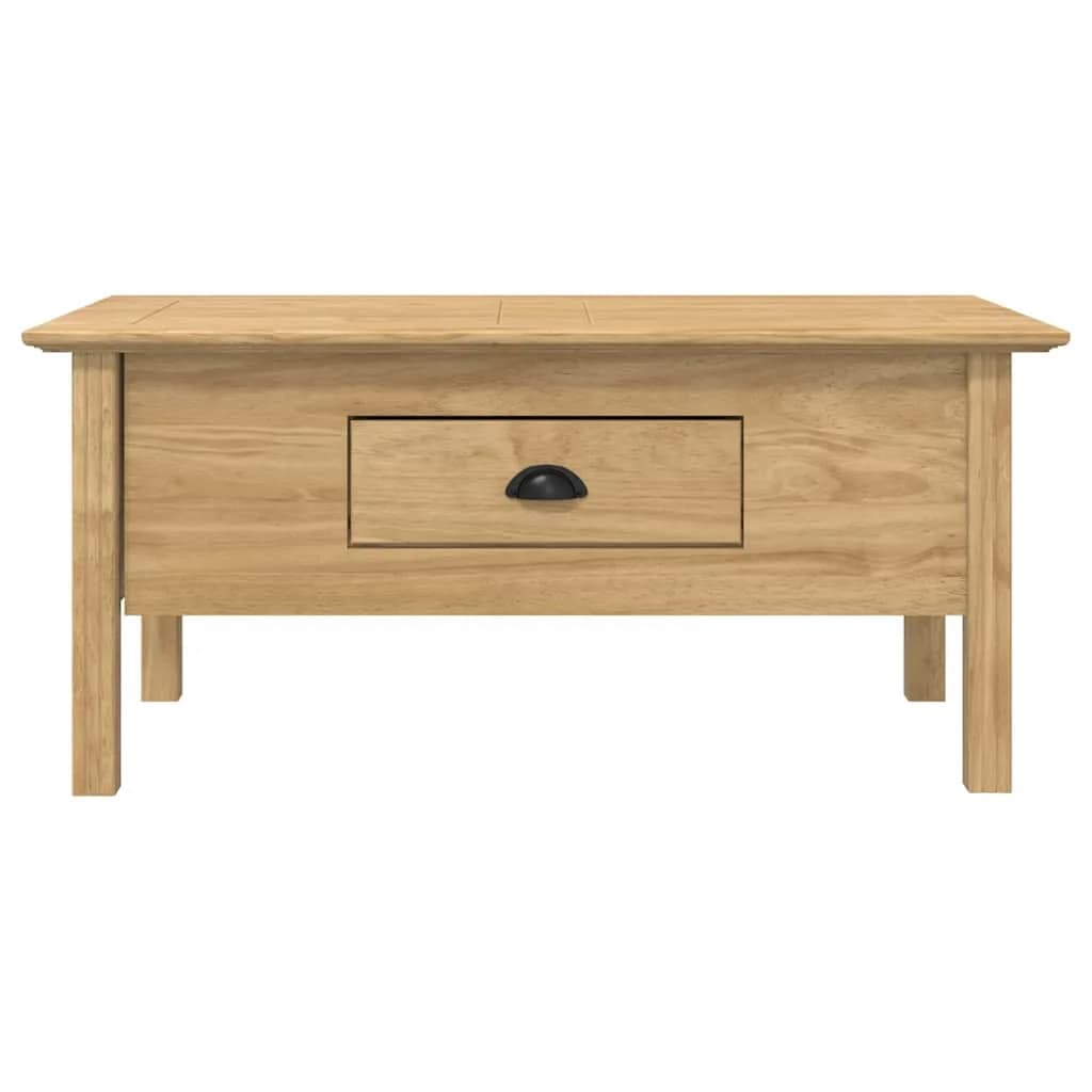 Klubska miza BODO Medeno rjava 100 x 55 x 45,8 cm - slika 4