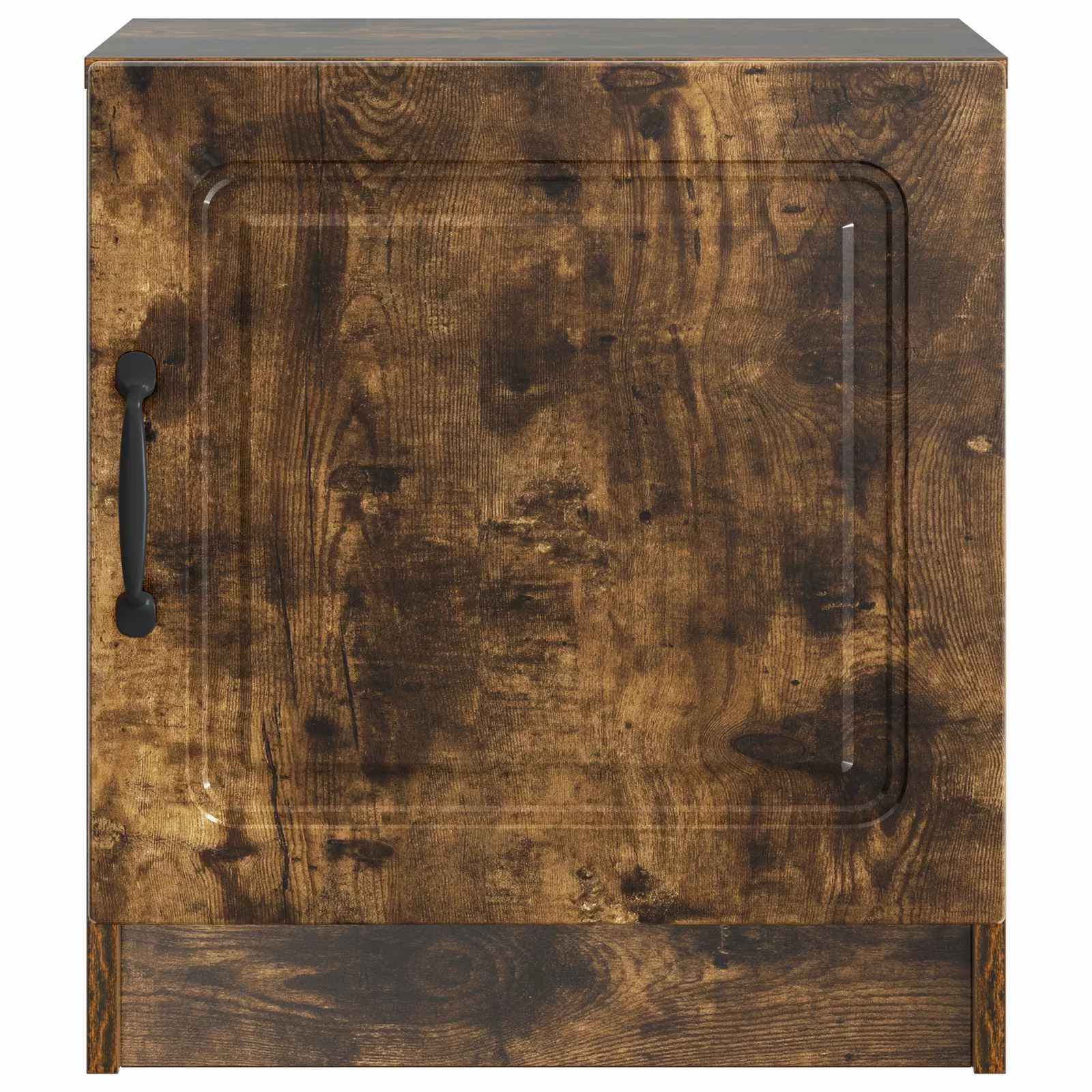 Nočna omarica 2 kos Dimljen hrast 43 x 34,5 x 47 cm - slika 7