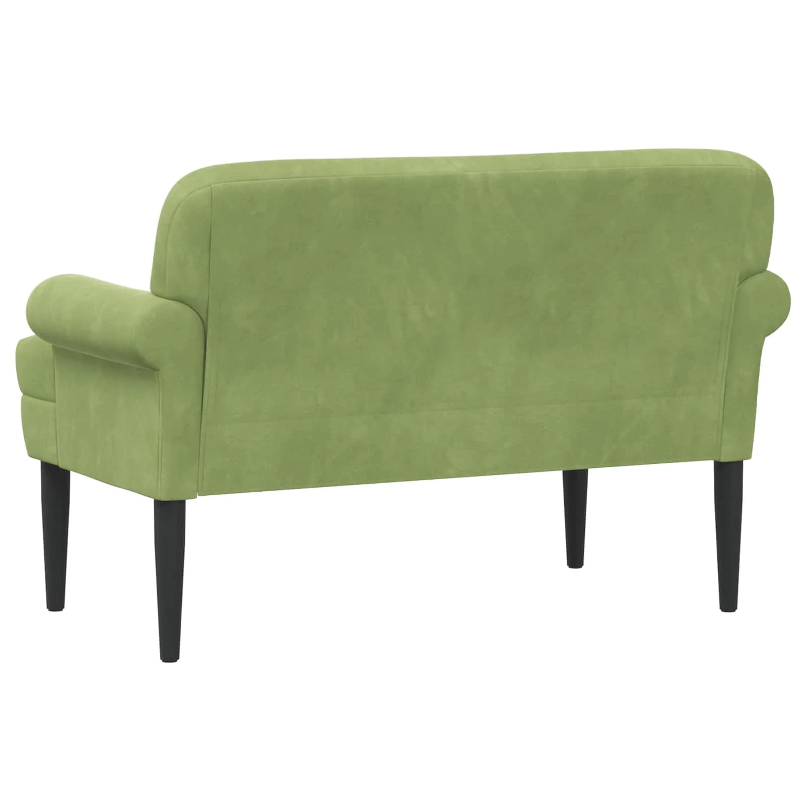 Dvojnica s gumbi Svetlo zelena 120 x 66 x 78 cm Žamet - slika 5
