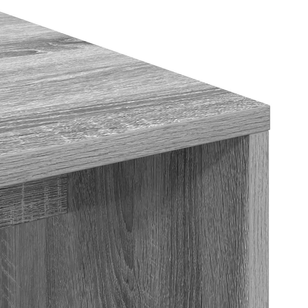Miza Siva Sonoma 133,5 x 50 x 124 cm 2 kos - slika 12