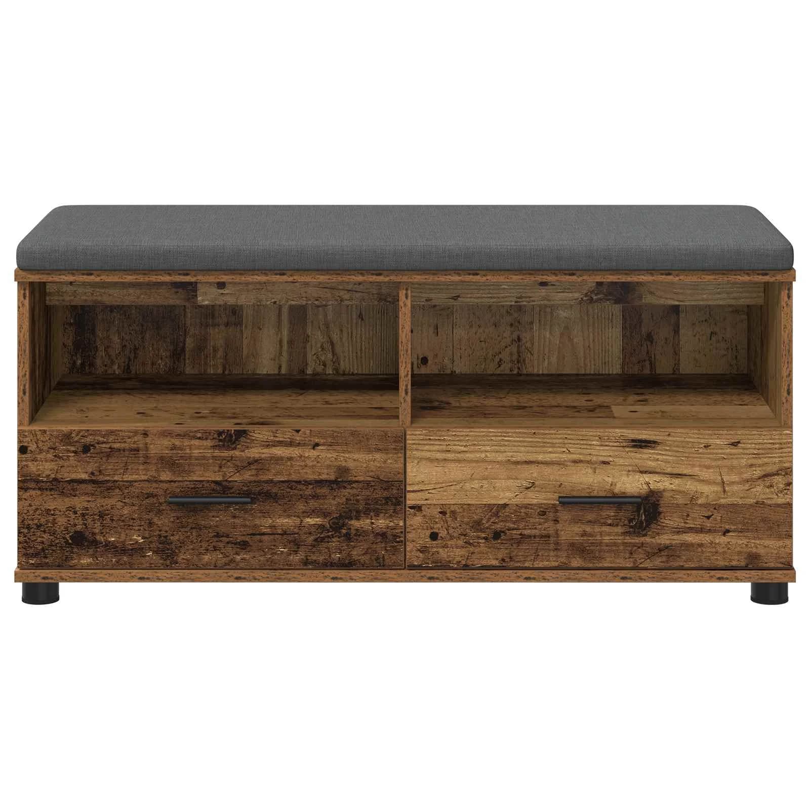 Haldna klop Star les 100 x 38 x 46 cm Oblikovan Les in Tkanina - slika 6