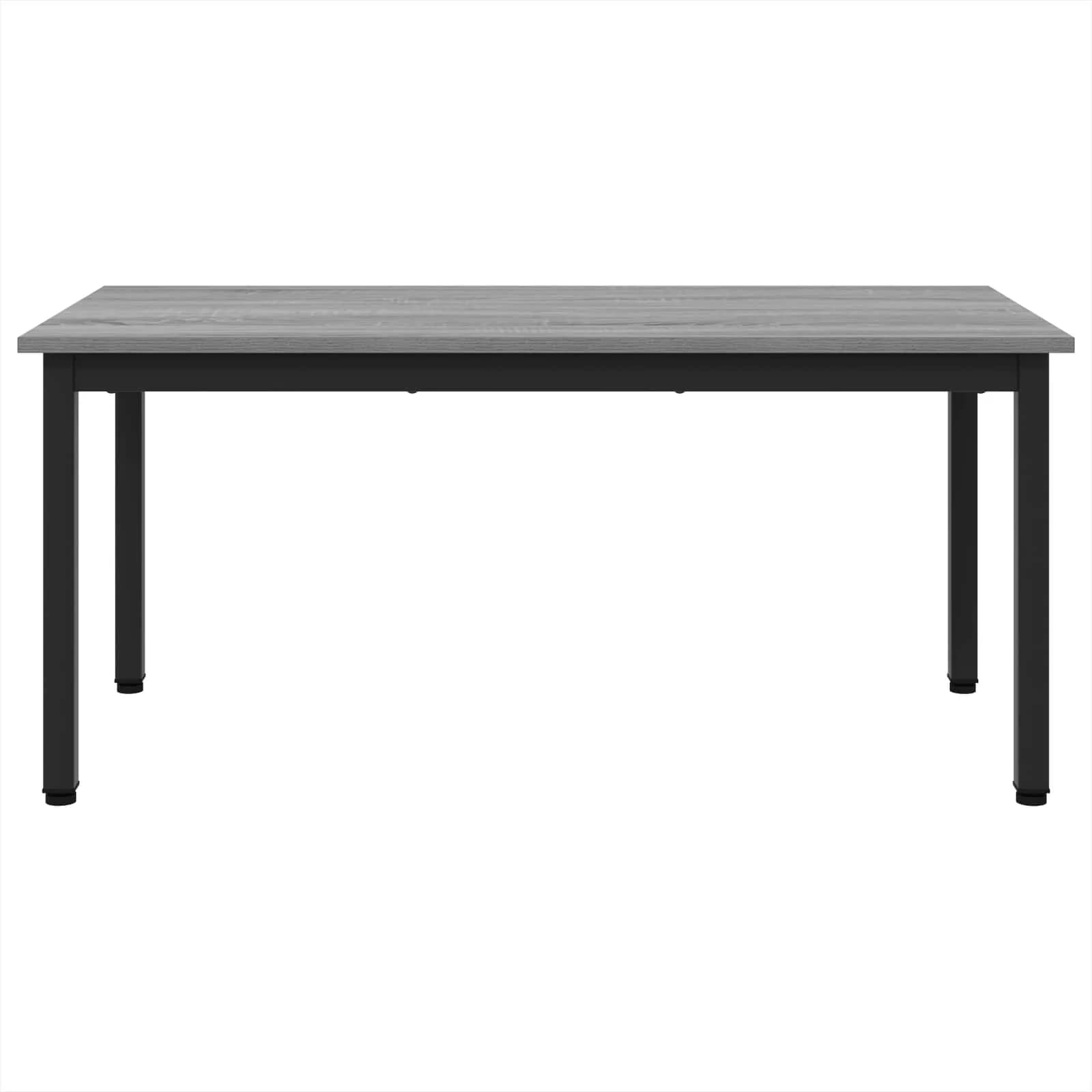 Klubska miza Siva Sonoma 100 x 50 x 45 cm Inženirski les - slika 5