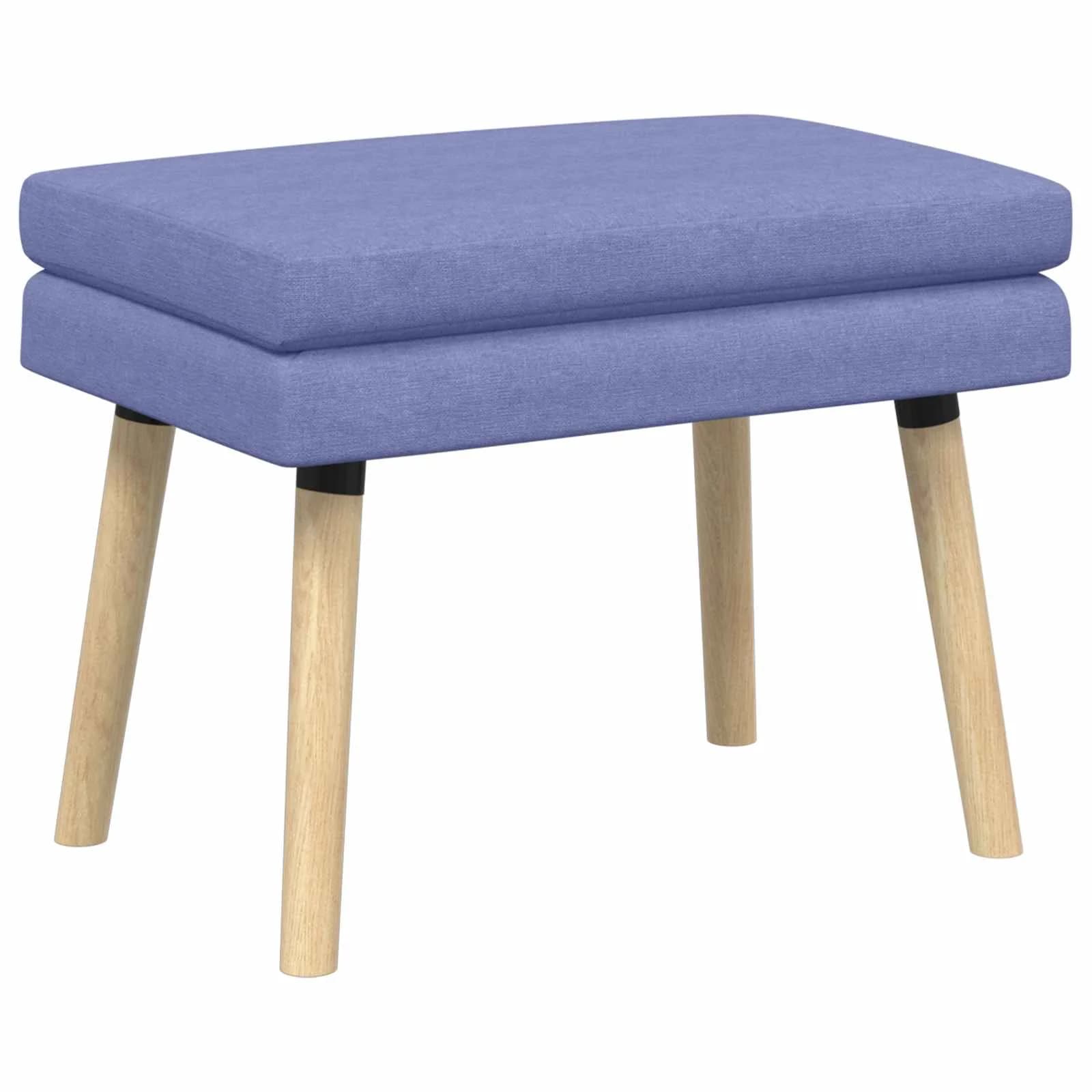 Dvojna klop Jeans modra 60 x 40 x 46 cm Blago - slika 2