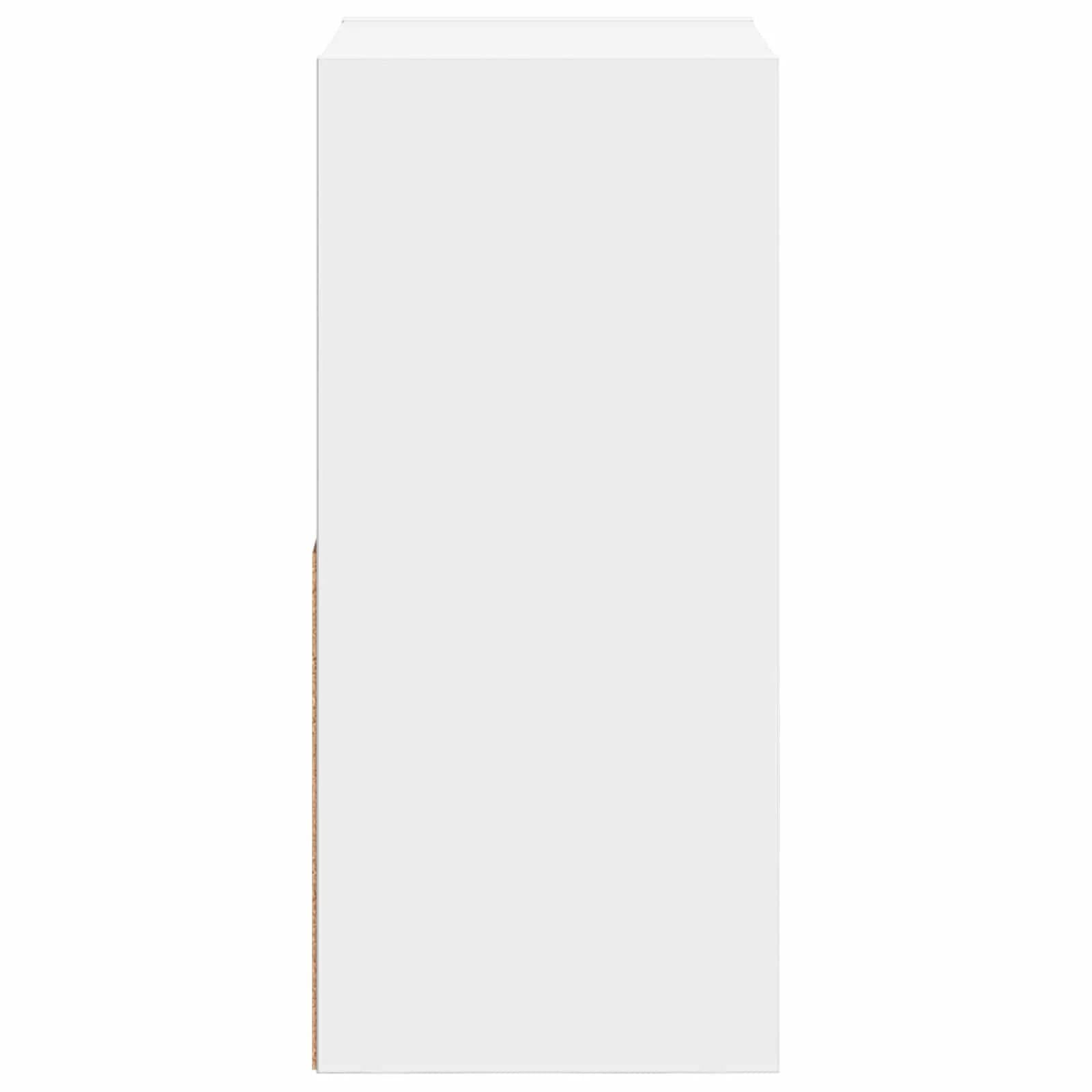 Nočna omarica 2 kos Bela 30,5 x 27 x 59,5 cm Inženirski les - slika 7