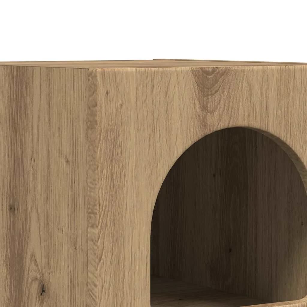 Nočna omarica ELST Umetni hrast 29,5 x 33,5 x 50 cm - slika 7