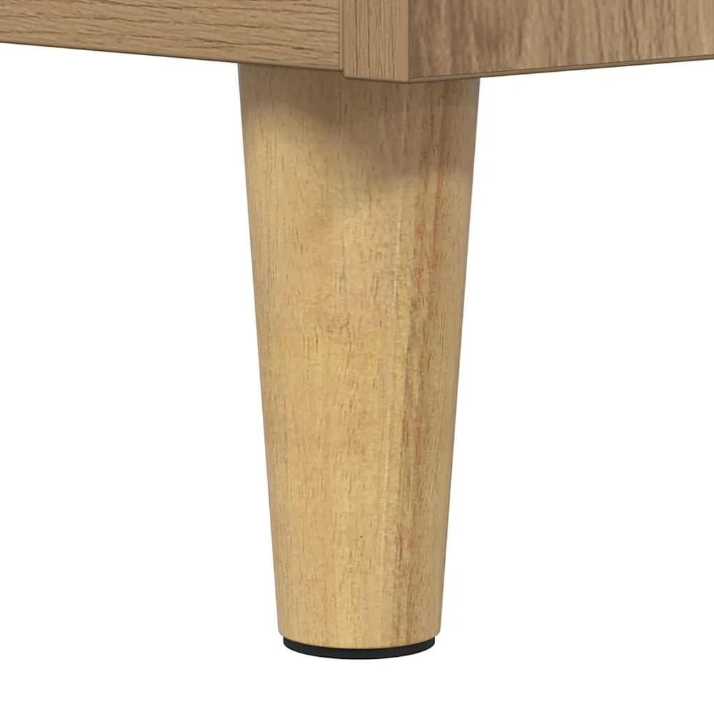 Klubska miza Umetni hrast 90 x 50 x 26.5 cm Inženirski les - slika 9