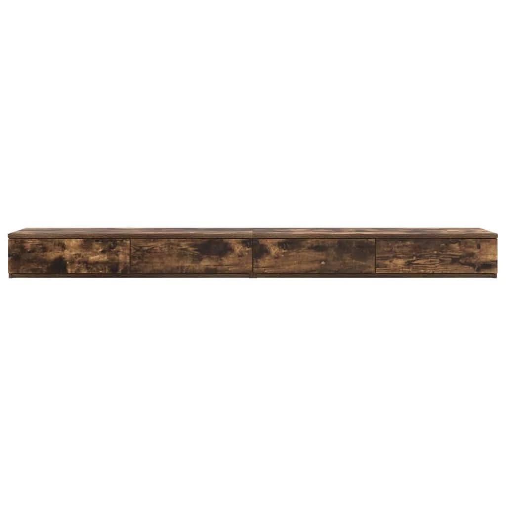 Posteljni predali s predalom Dimljeni oreh 180 x 36,5 x 16,5 cm - slika 6