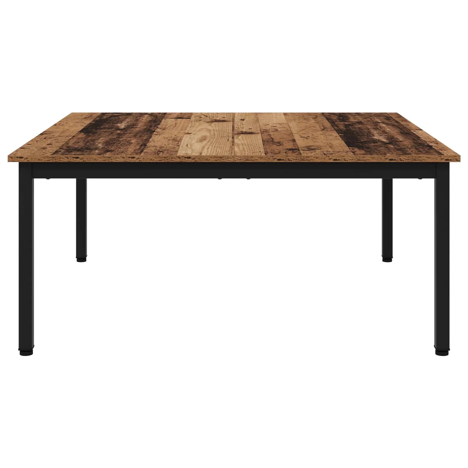 Klubska miza Star les 100 x 100 x 45 cm Inženirski les - slika 5