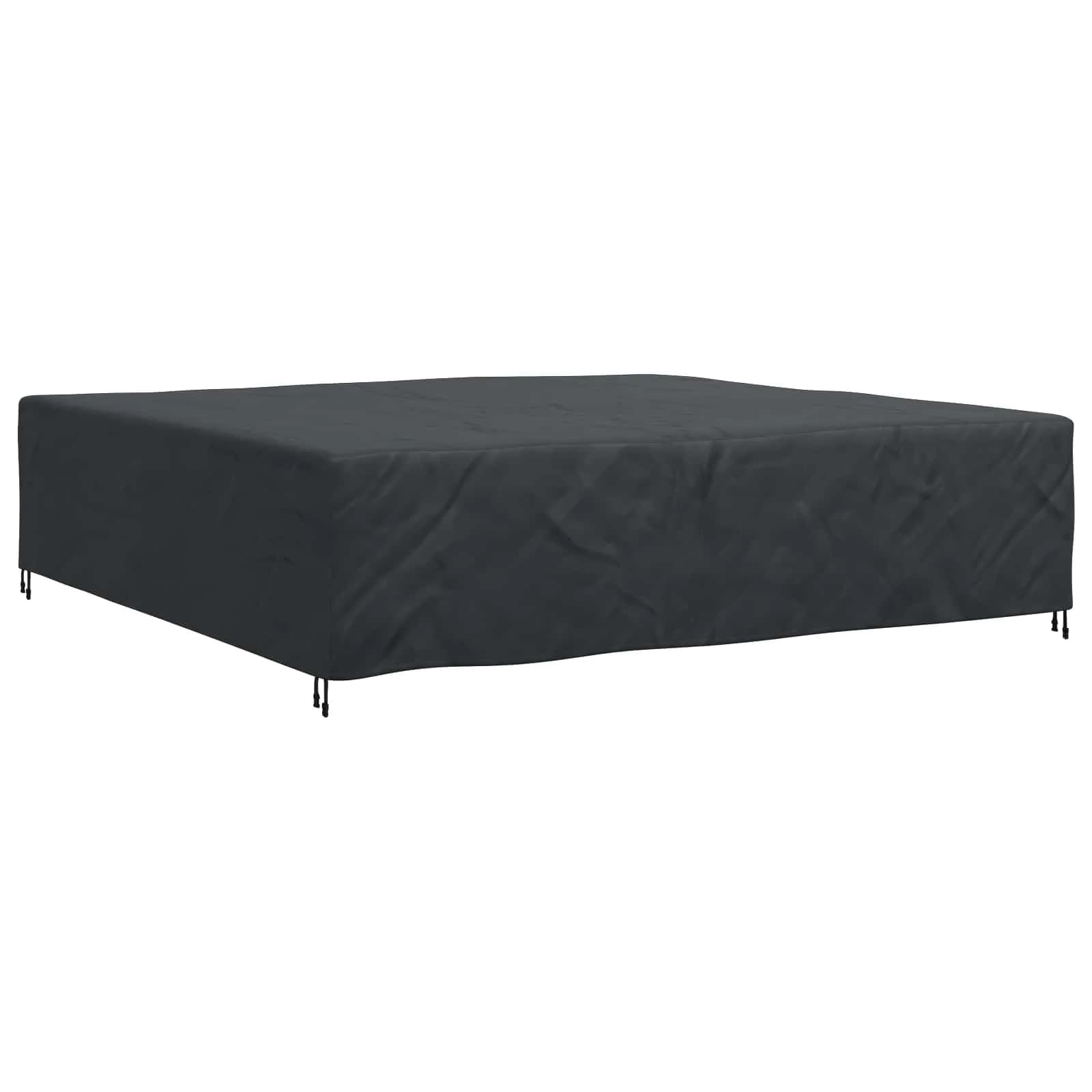 Prevleka za pohištvo Enobarvno Črna 300 x 300 x 70 cm 420D - slika 10