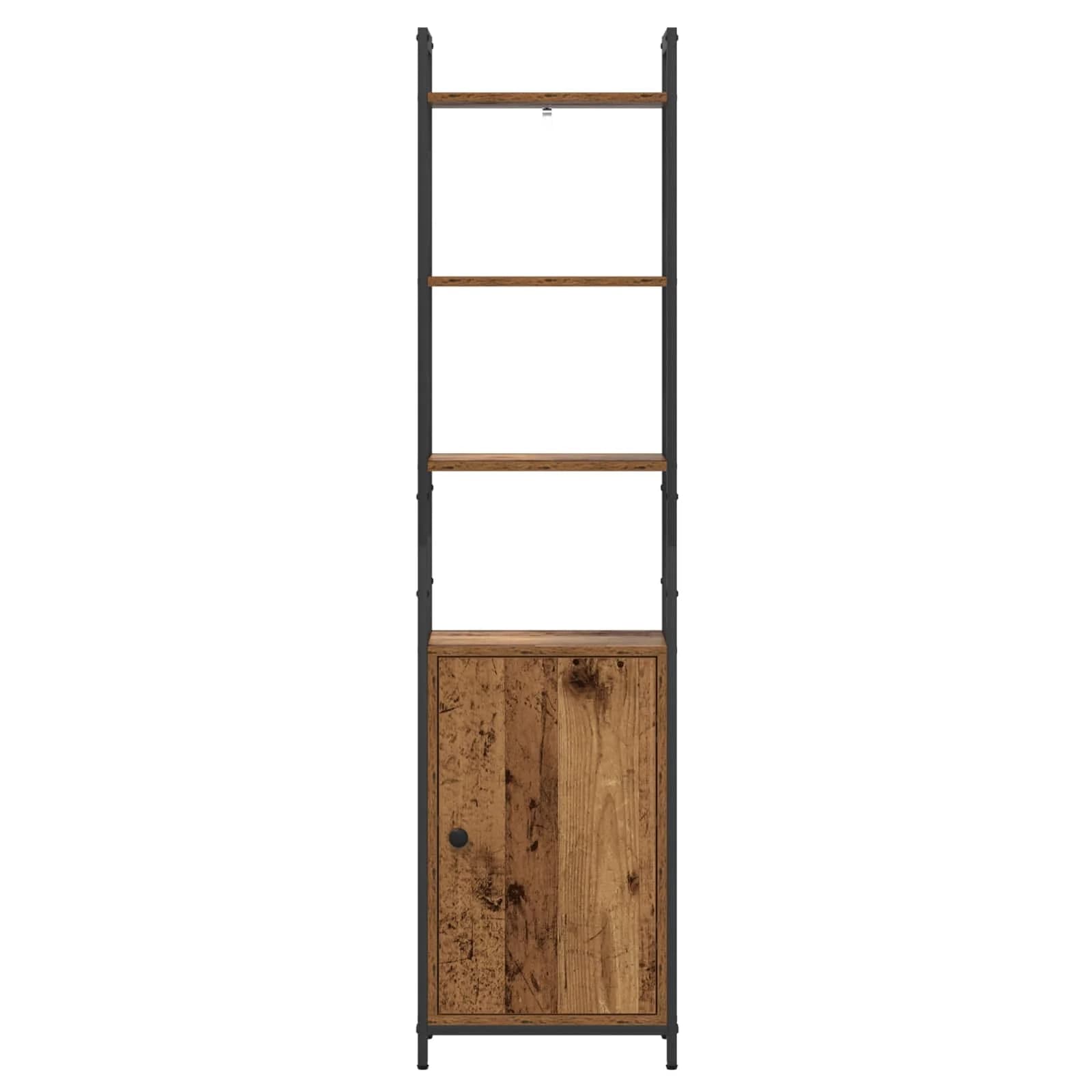 Knjigovni omar 6 nivojev 40 x 24 x 161 cm Inženirski les - slika 6