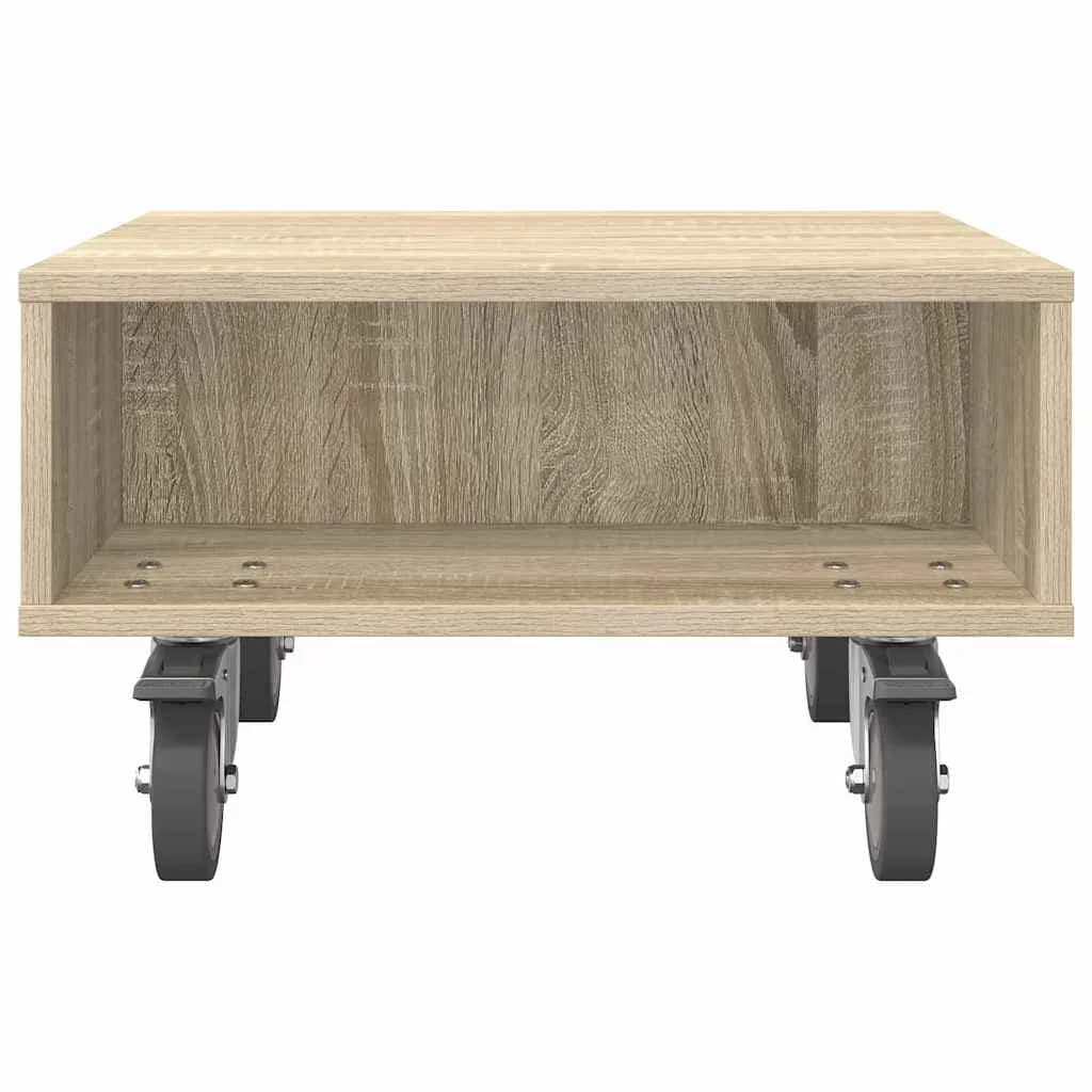Stranska miza s kolesi Sonoma hrast 50,5 x 50 x 30 cm - slika 5