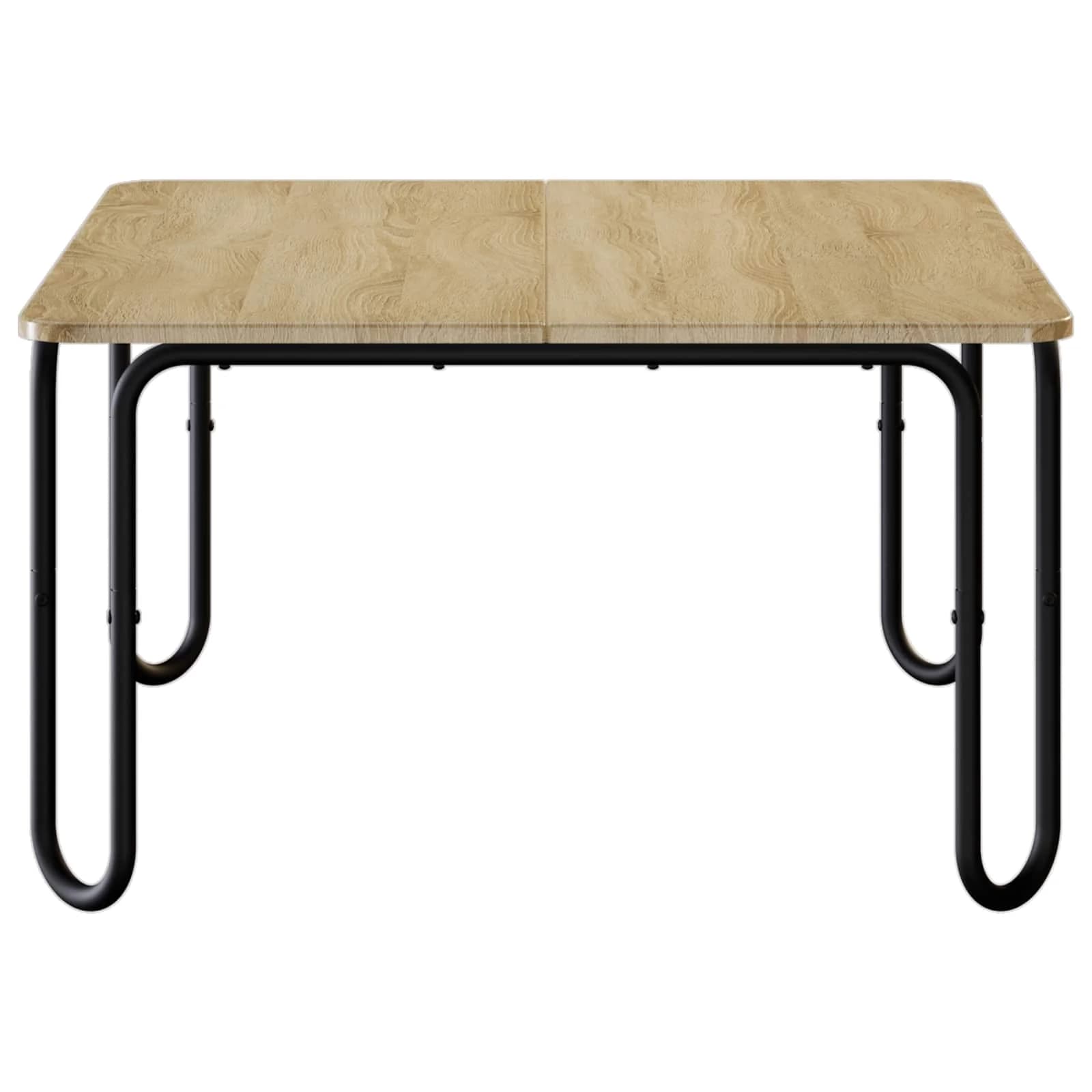 Klubska miza Sonoma hrast 100 x 100 x 45 cm Inženirski les - slika 3