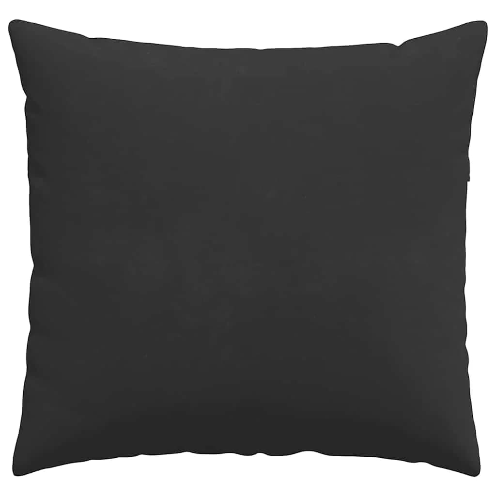 Blazine za kavč 2 pcs Črna 45 x 45 cm blago - slika 6