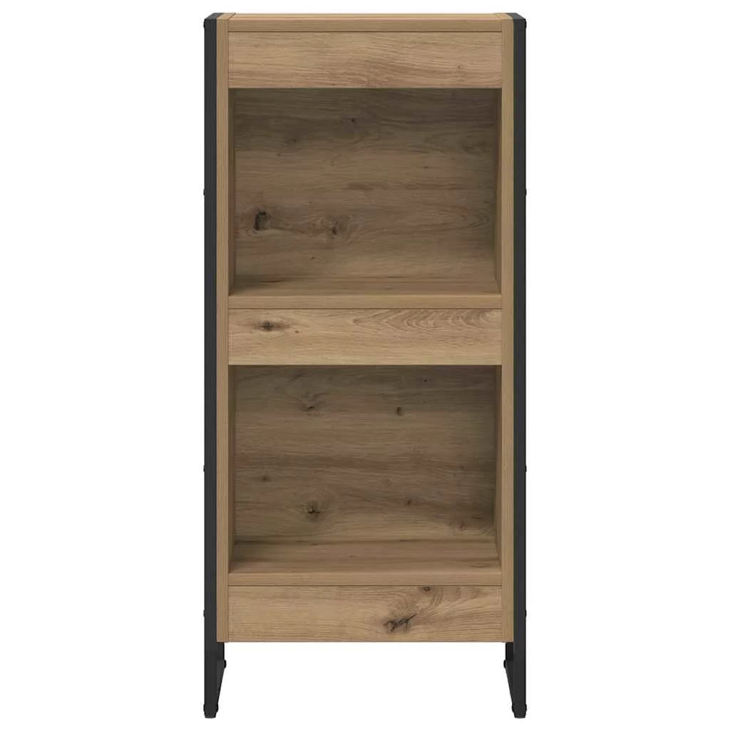 Knjigovni omar 40 x 30 x 86,5 cm Inženirski les Oreh - slika 5