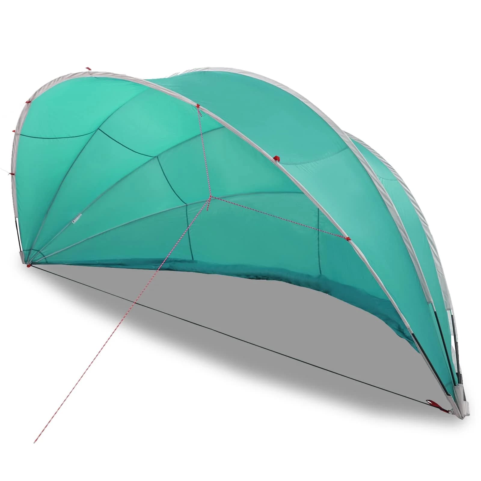 Paviljon za bazen 472 x 460 x 229 cm Morsko zelena - slika 3