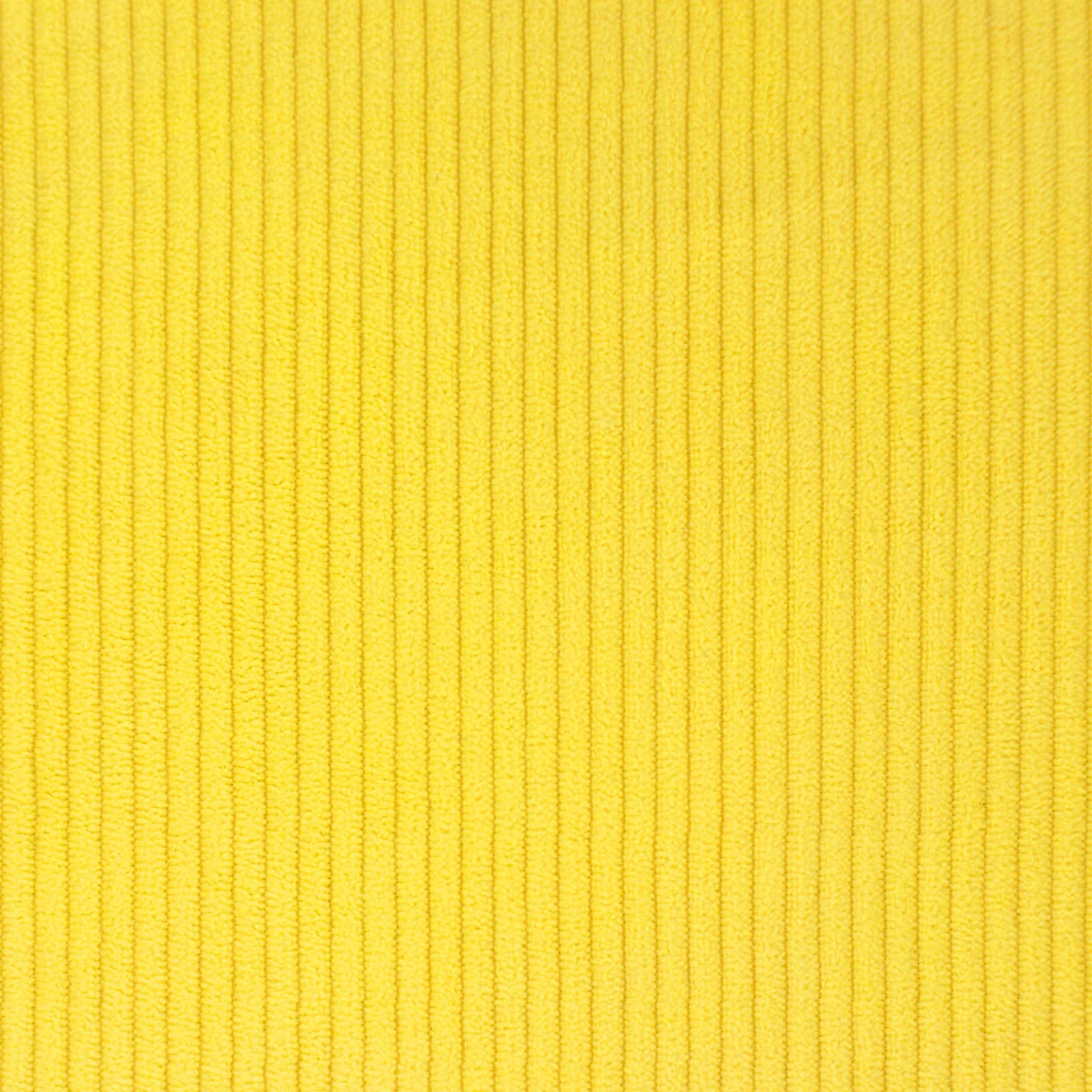 Dvojnica s gumbi Svetlo rumena 116 x 67 x 81 cm Žametna tkanina - slika 9