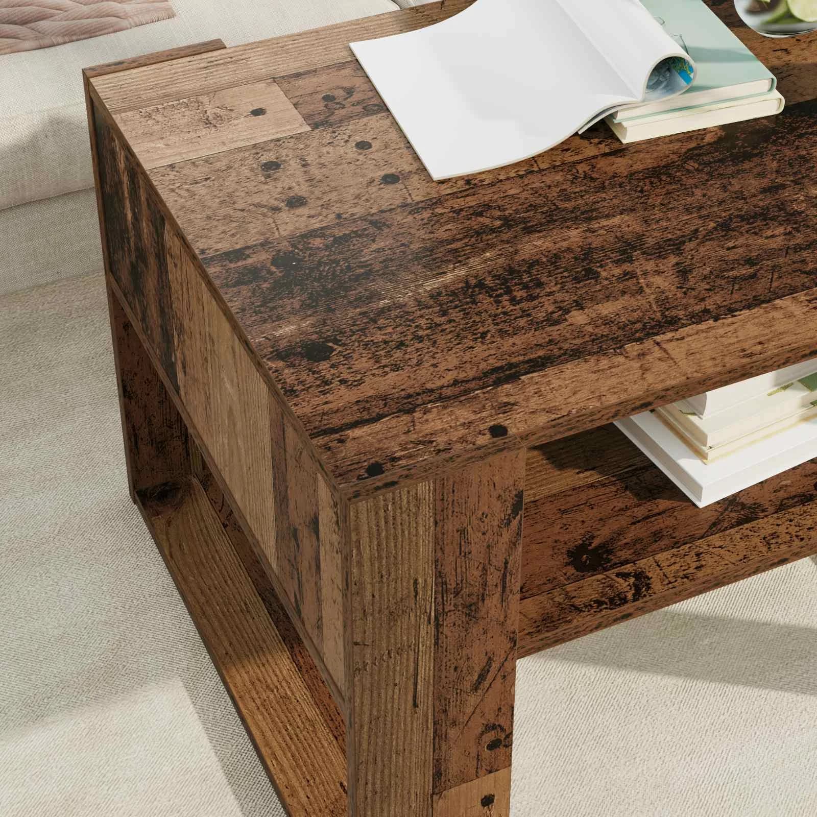 Klubska miza Star les 66 x 53 x 45 cm Inženirski les - slika 4