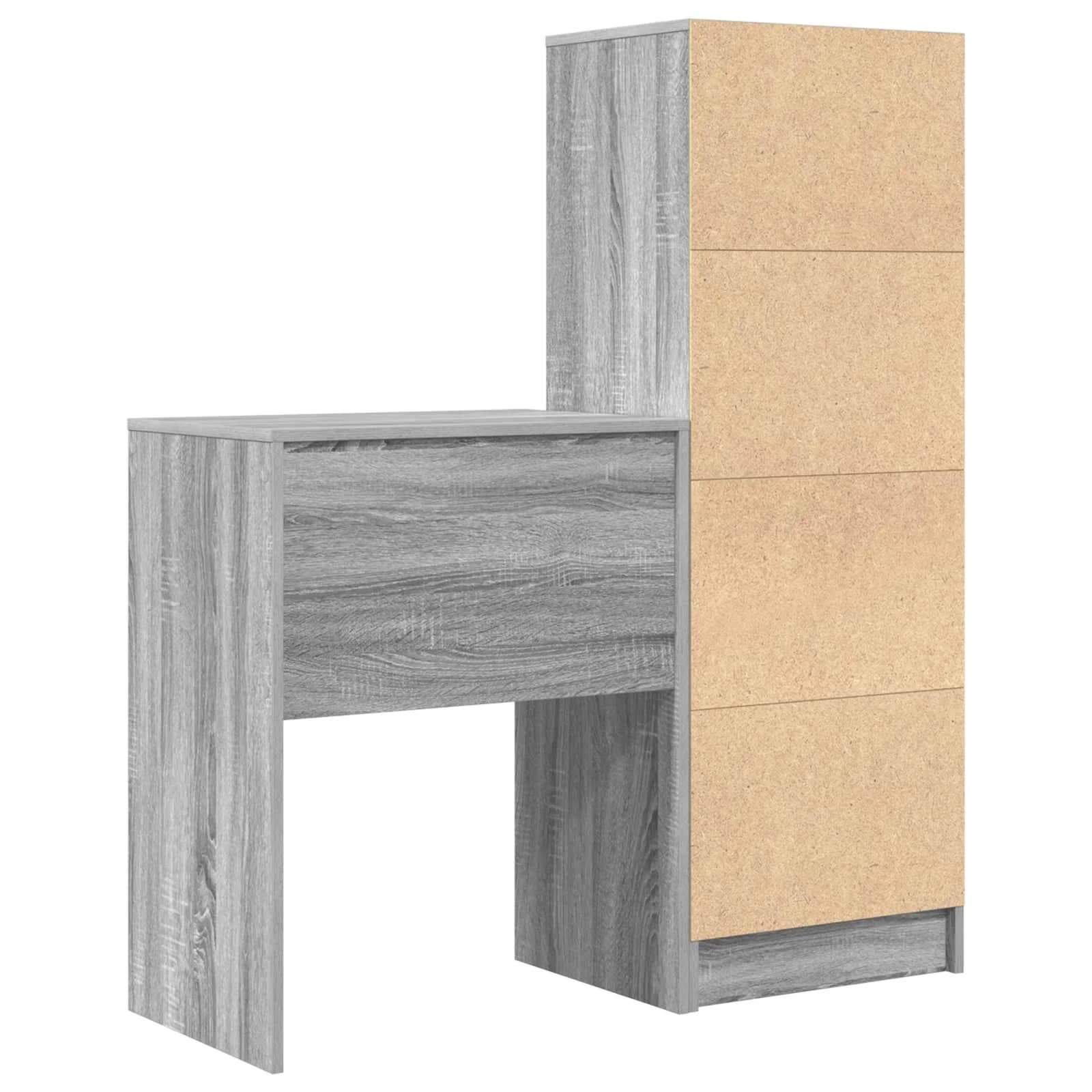 Miza Siva Sonoma 105,5 x 34 x 127 cm 2 kos - slika 9