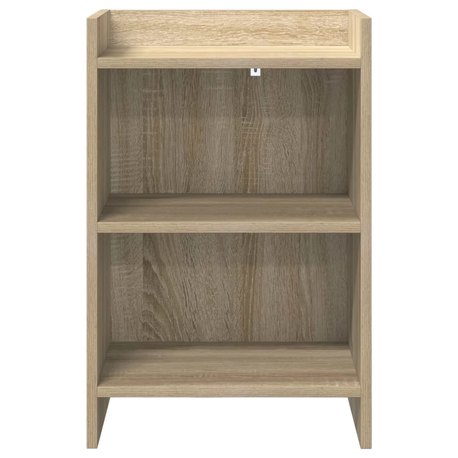 Posteljne mize 2 kos Sonoma hrast 40 x 30 x 60 cm - slika 3