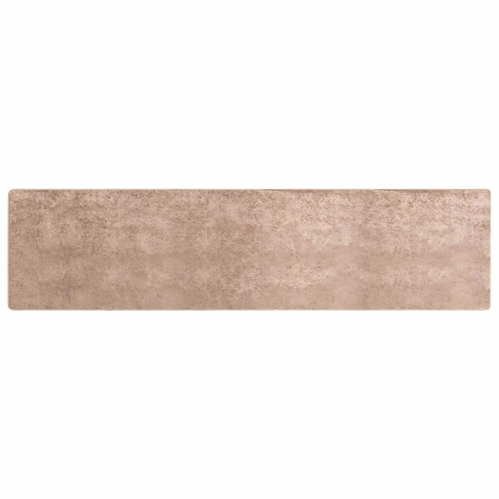 Preproga runner MARSA Peščena 80 x 450 cm Poliester in PVC - slika 2