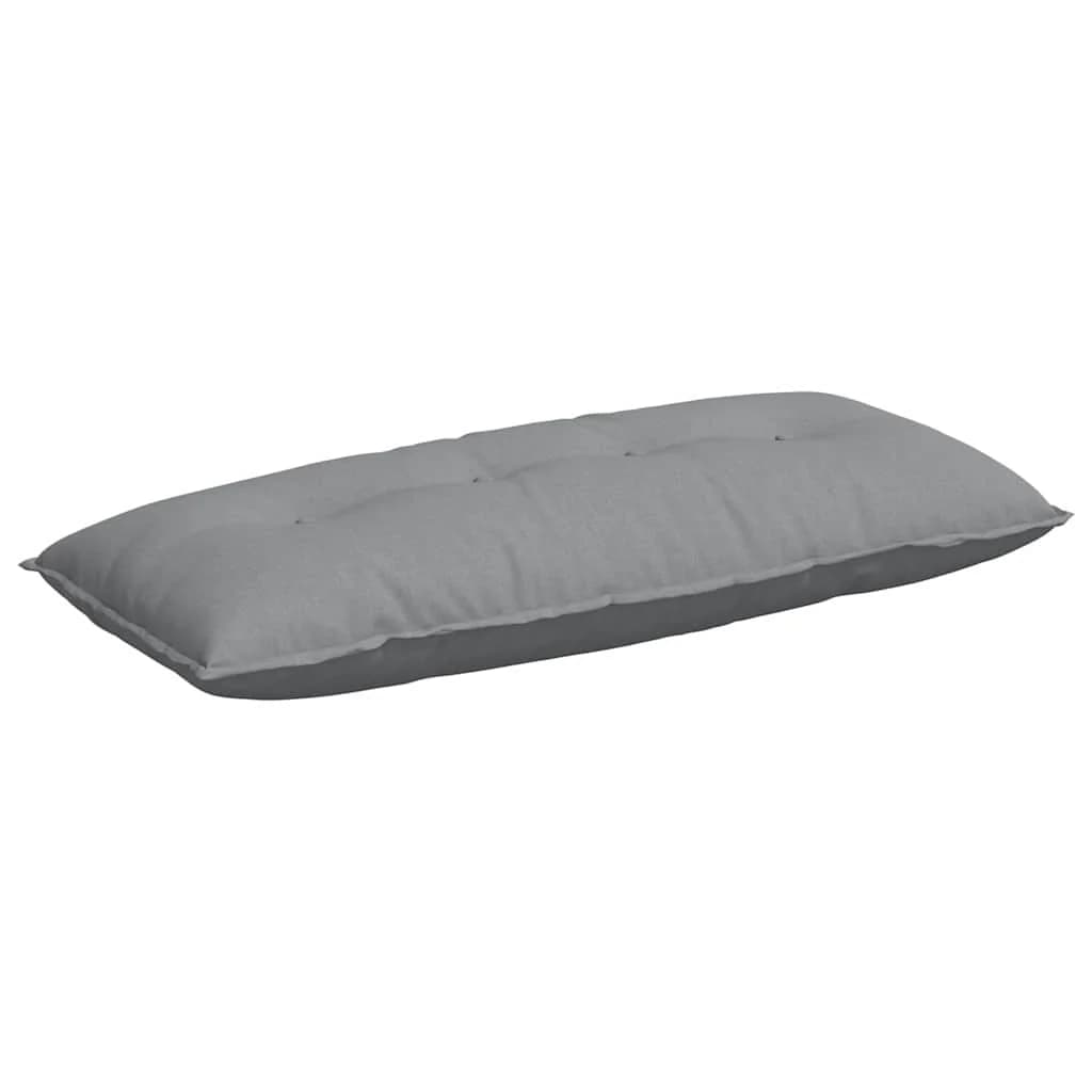 Poglavni vzglavnik Svetlo siva 120 x 19 x 50 cm blago - slika 2
