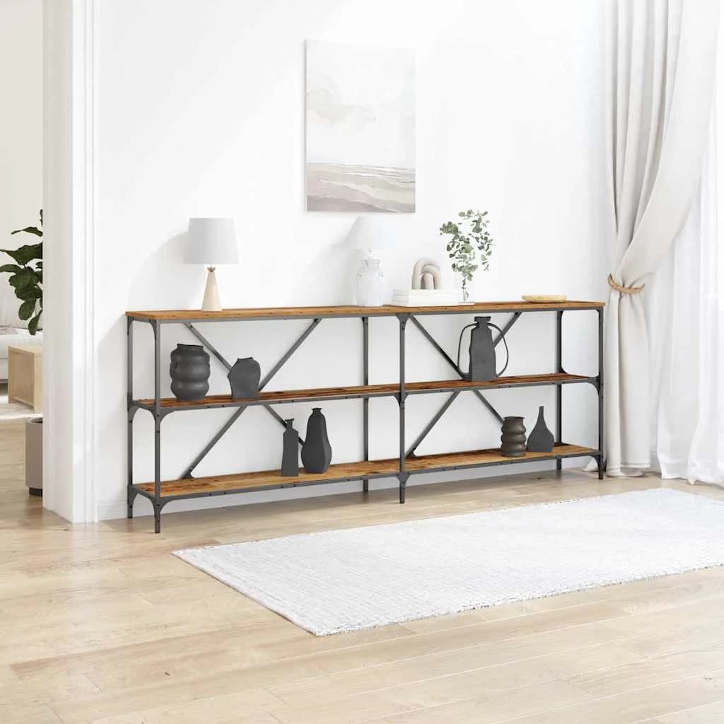 Konzolna miza Star les 200 x 30 x 75 cm Inženirski les