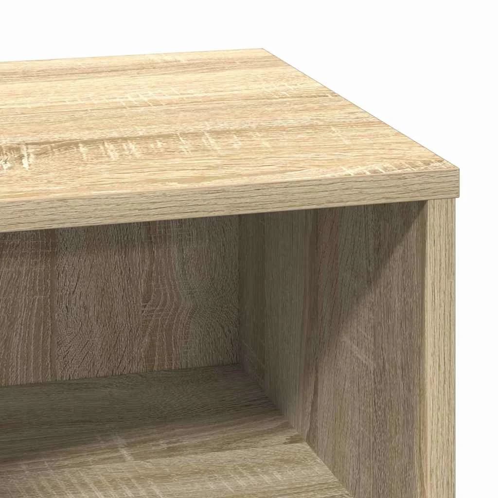 Nočna omarica 2 kos Sonoma hrast 50 x 34,5 x 50 cm. - slika 9