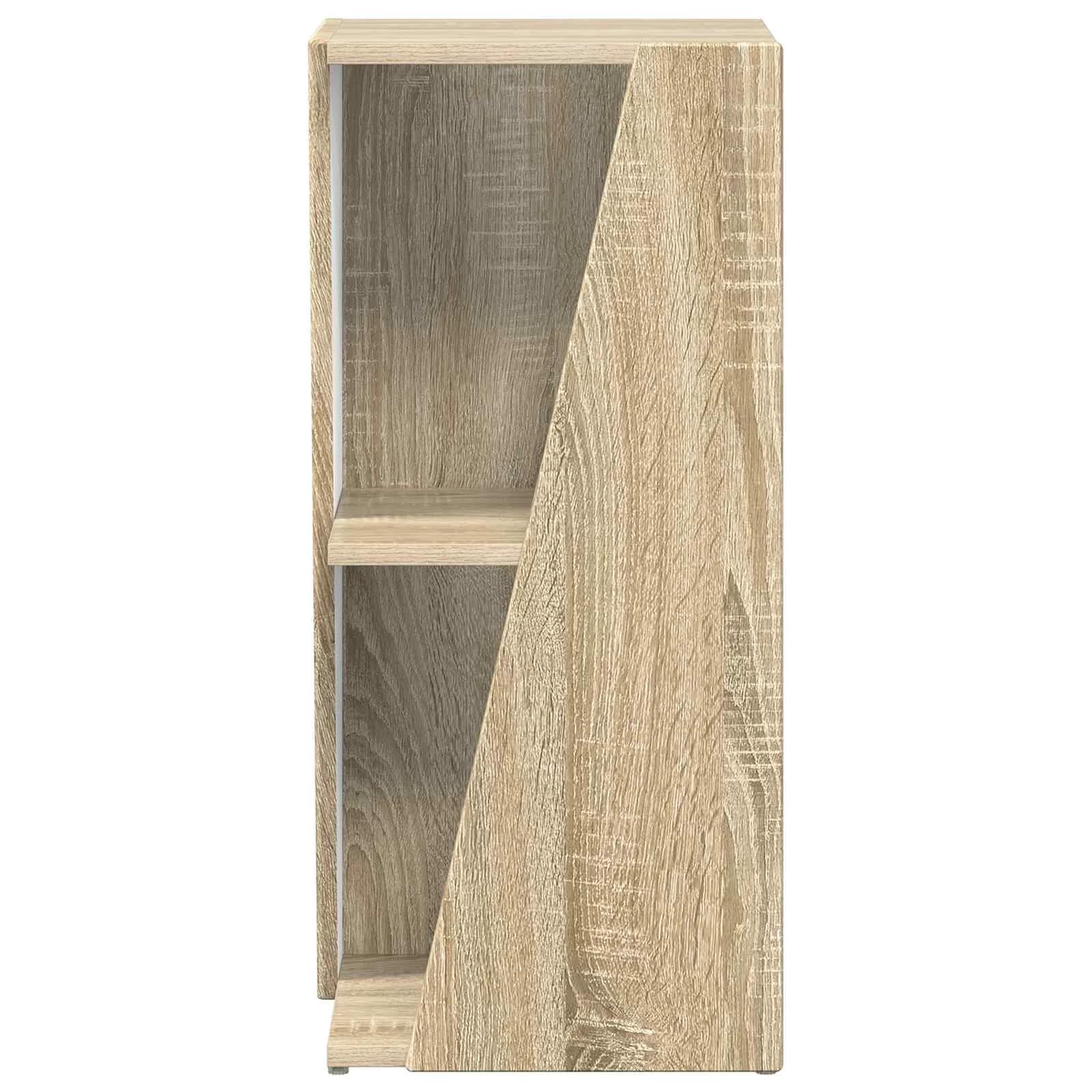 Stranski polic 33 x 32 x 70,5 cm Inženirski les Sonoma hrast - slika 5