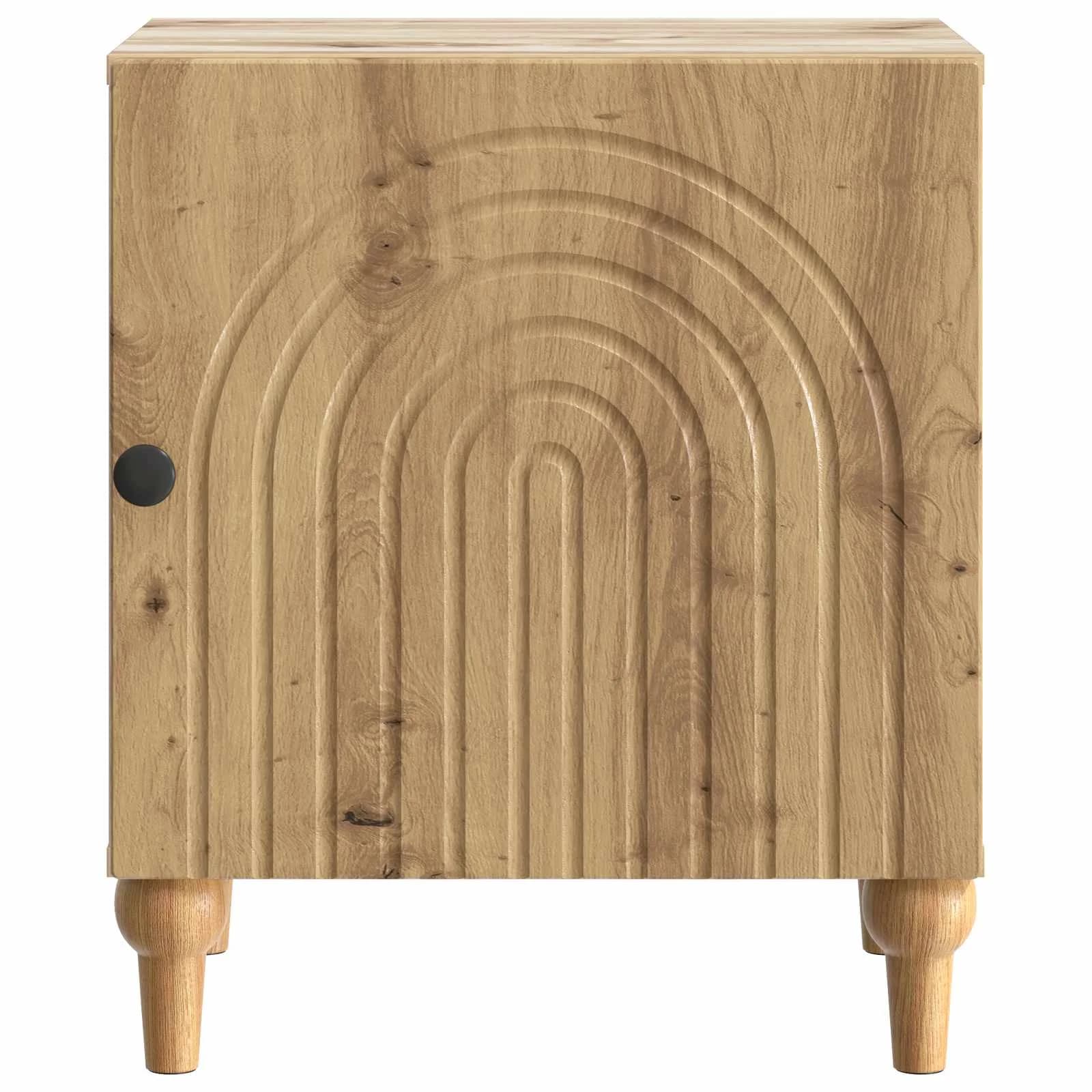 Nočna omarica Artisan hrast 43 x 34,5 x 50 cm Inženirski les - slika 5