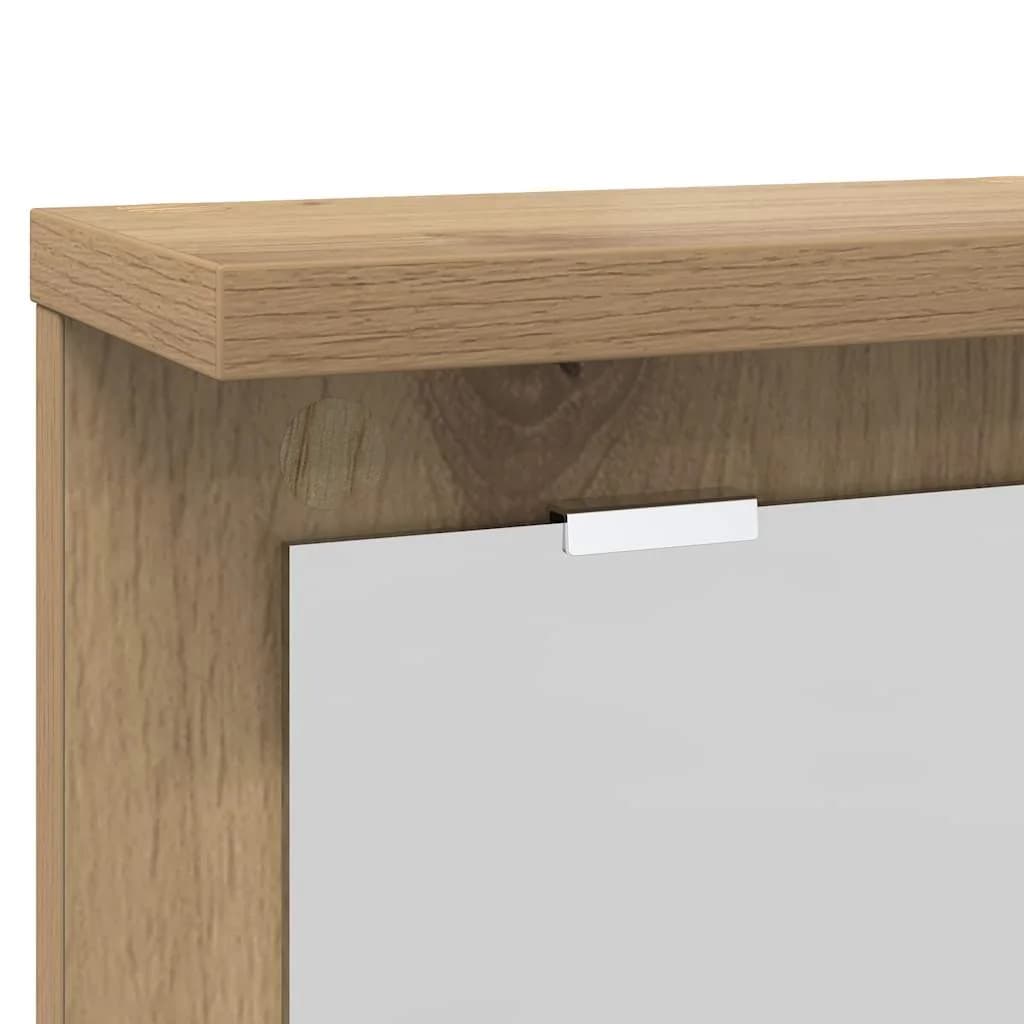 Nadwyčajna obešalnik za plašče Montaža za steno artisan hrast - slika 8