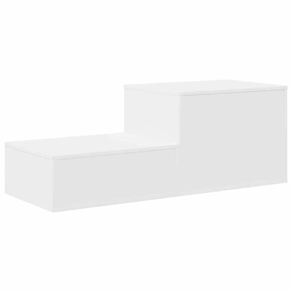 Omarica za shranjevanje 2 kos Bela 118 x 41 x 40 cm - slika 9