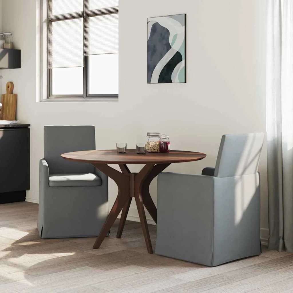 Jedilni stoli 2 kos blago Temno siva 57 x 67 x 95 cm - slika 3