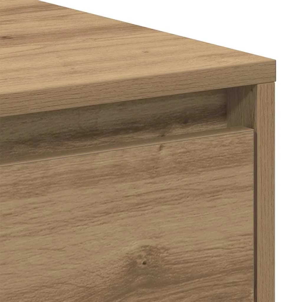 Nočna omarica 2 kos Umetni hrast 45 x 34 x 44,5 cm - slika 10