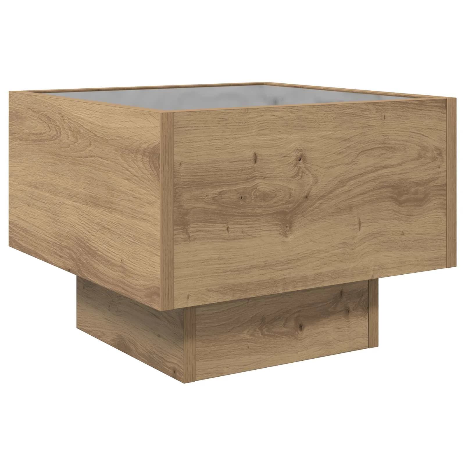 Klubska miza artisan hrast 40 x 40 x 30 cm - slika 6