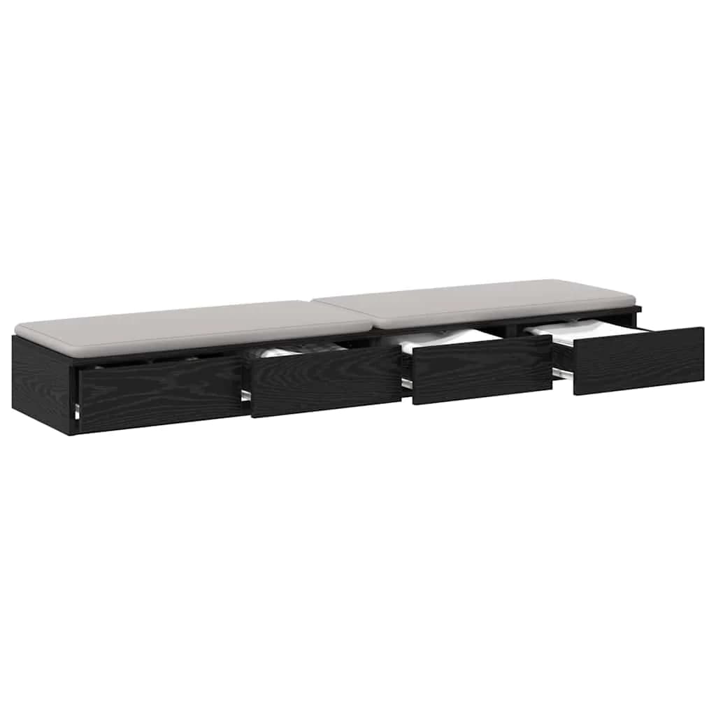 Posteljni predali Črna Orehovina 150 x 36,5 x 16,5 cm - slika 3
