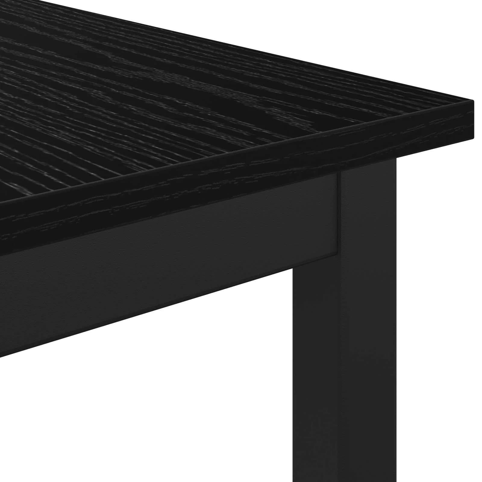 klop Črna Orehovina 80 x 35 x 45 cm Inženirski les - slika 7