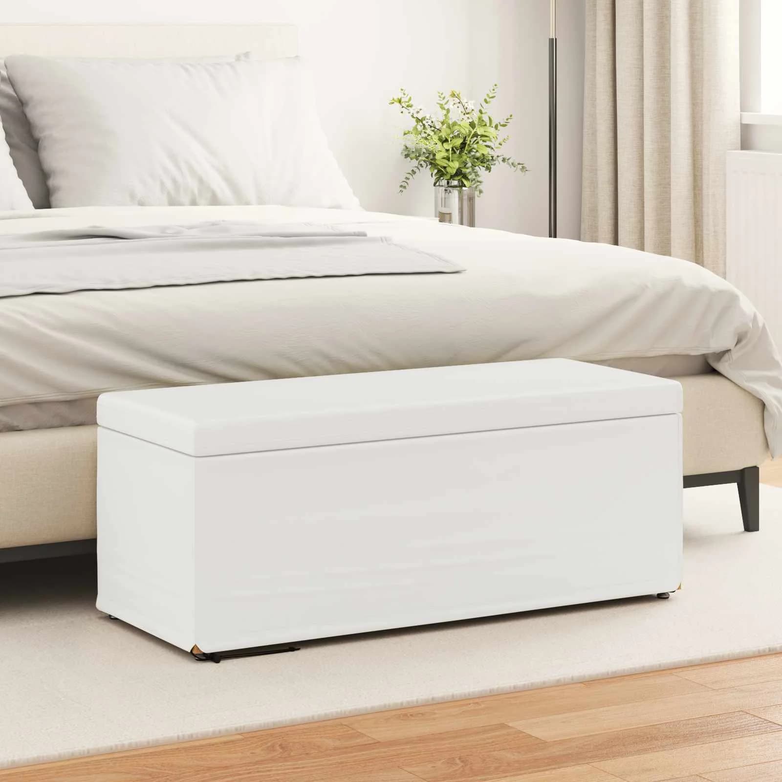 Stolica Bela 101 x 41 x 40 cm Umetno Usnje in Umetno Leseno