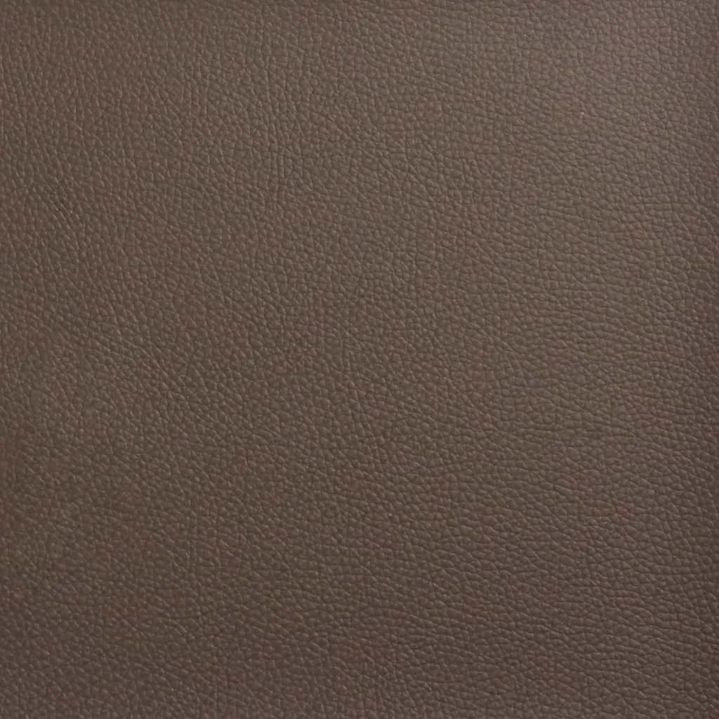 Jedilni stoli s kolesi 2 kos Umetna koža Rjava 57 x 66 x 94 cm - slika 10